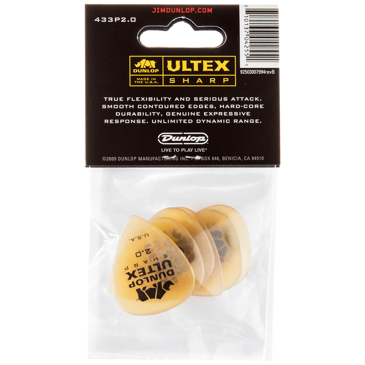 Dunlop Ultex Sharp 2.00 Player's Pack 6 Stück 1