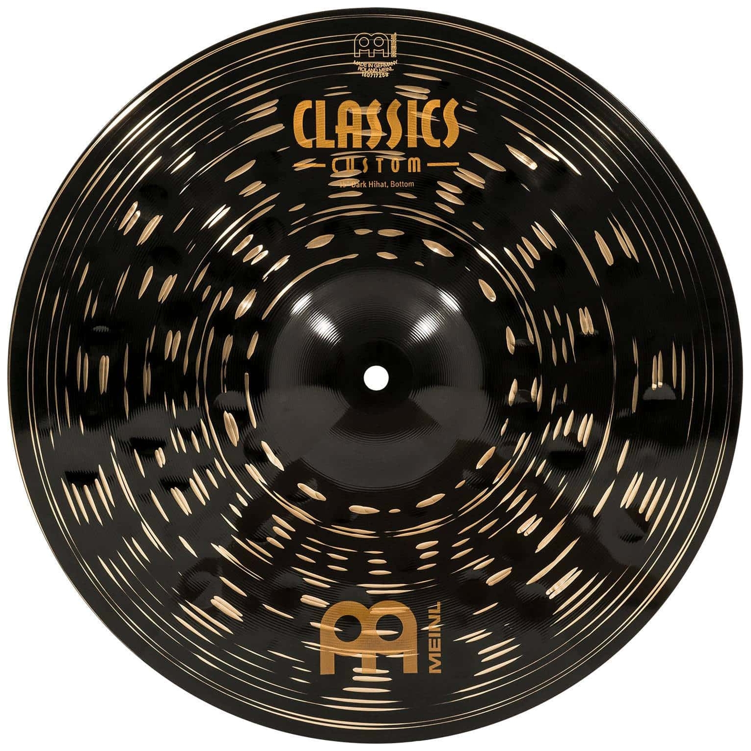 Meinl Cymbals - Meinl Cymbals CC15DAH - 15 Classics Custom Dark Hihat - 7