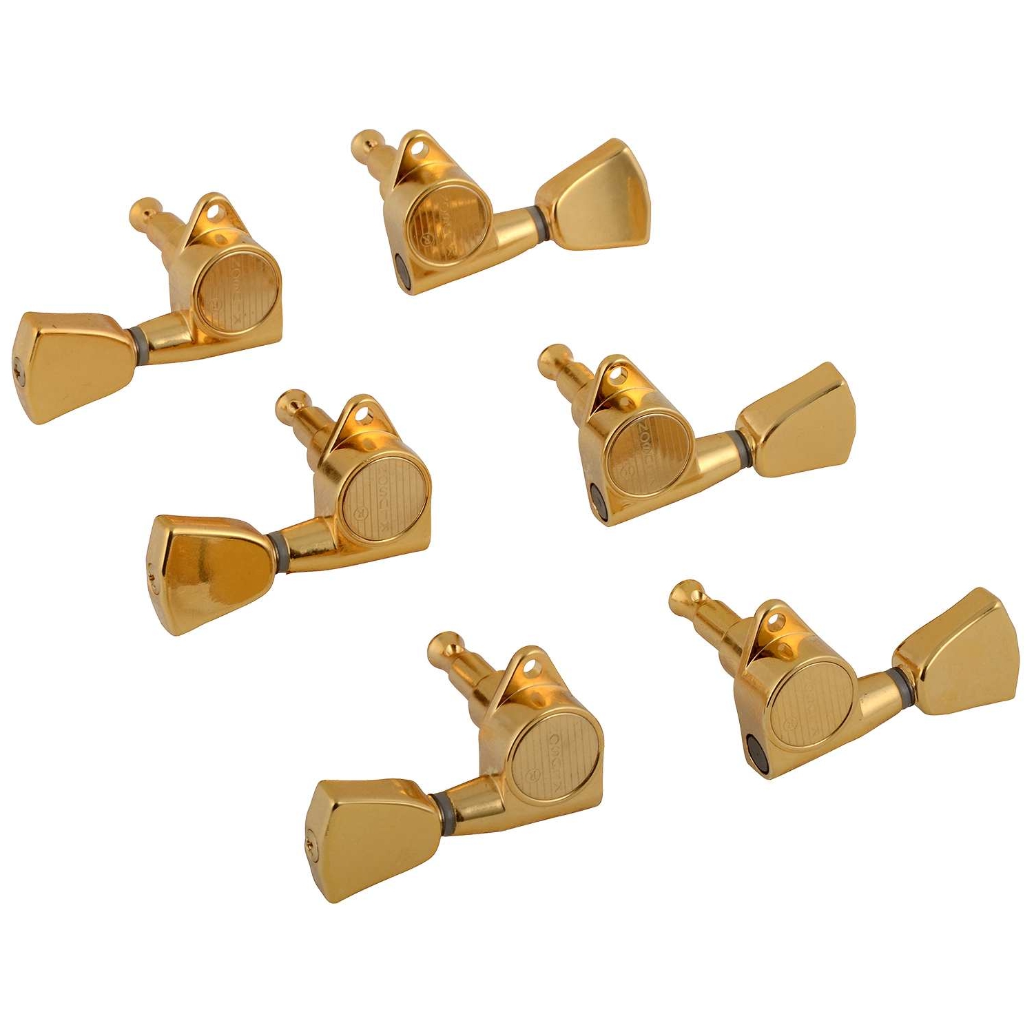 Kluson - Kluson MT33G Roundbacks 3L3R 90 Grad Gold