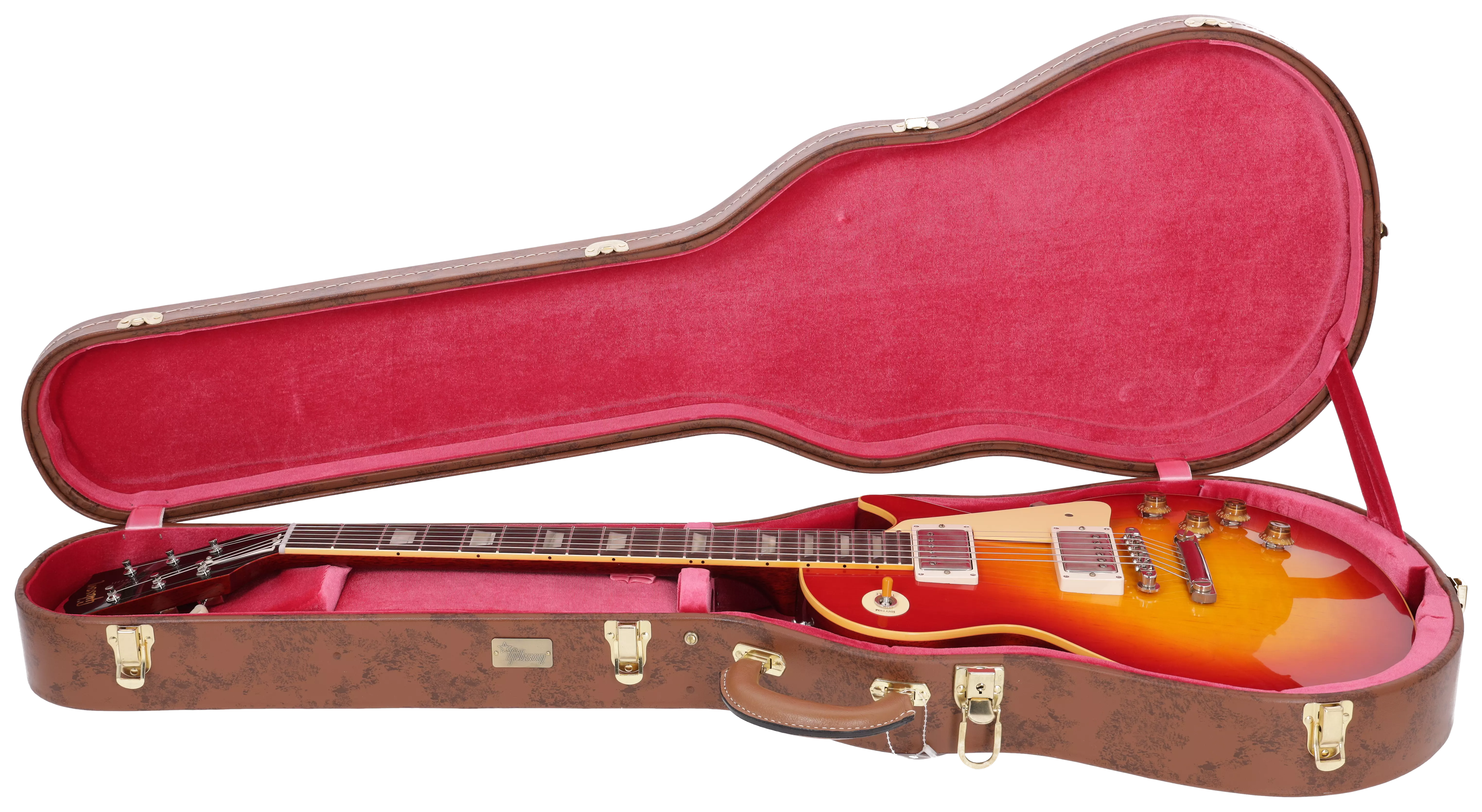 Gibson 1958 Les Paul Standard Reissue VOS Washed Cherry Sunburst #3 16