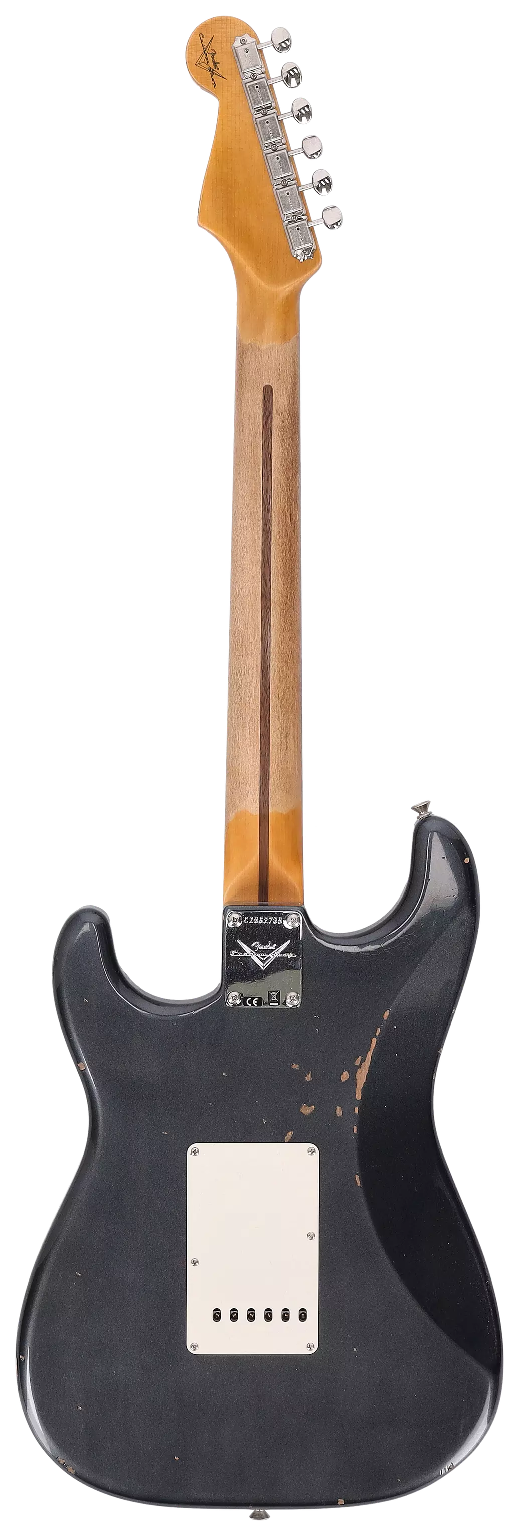 Fender Custom Shop 1963 Stratocaster Relic Aged Black Metallic 6