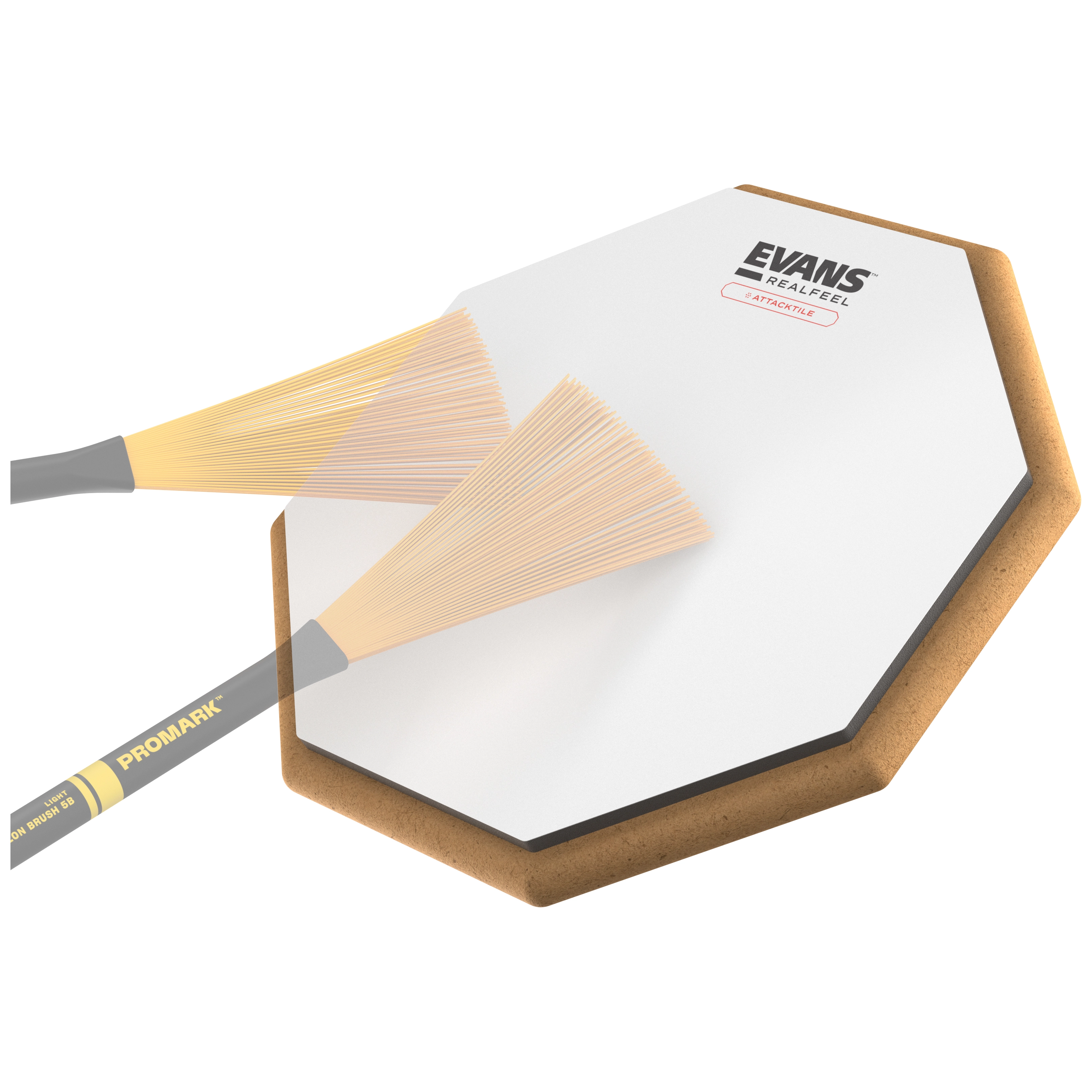 Evans RF10G-AT RealFeel 10'' Attacktile Drum Pad 3