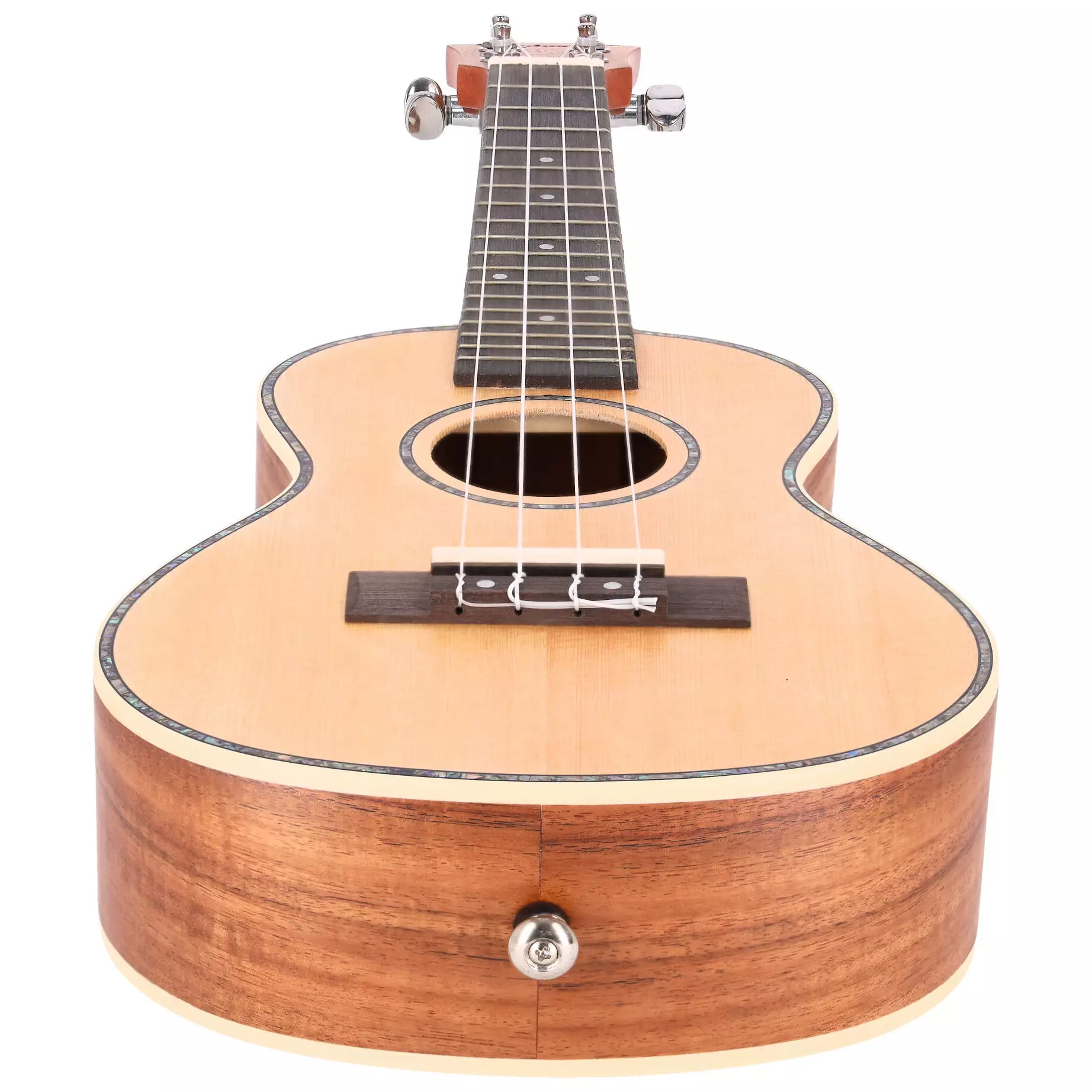 Redwood Lili' Koi Spruce Top Concert Ukulele 4