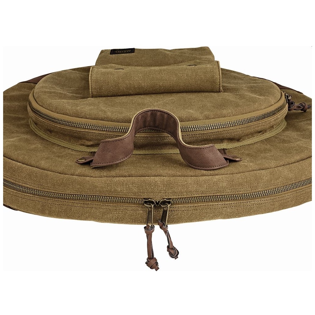 Image of Meinl cymbals mwc22kh 22 canvas collection cymbal bag  vintage khaki 10028396 1