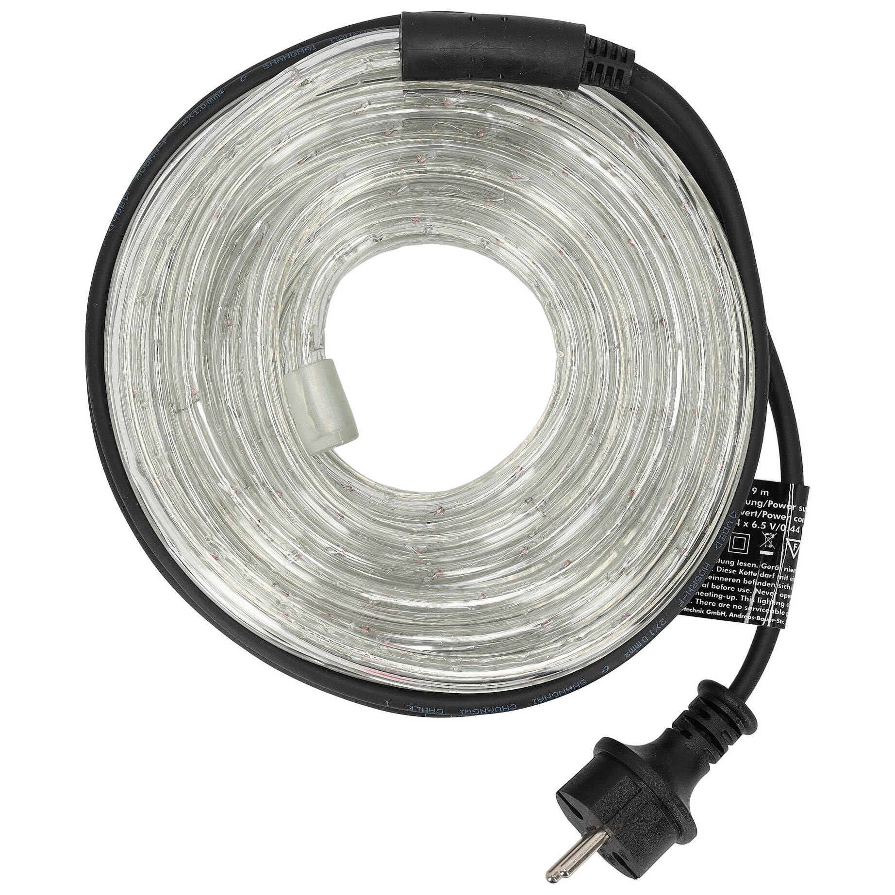Eurolite Rubberlight RL1-230V Klar 9 Meter