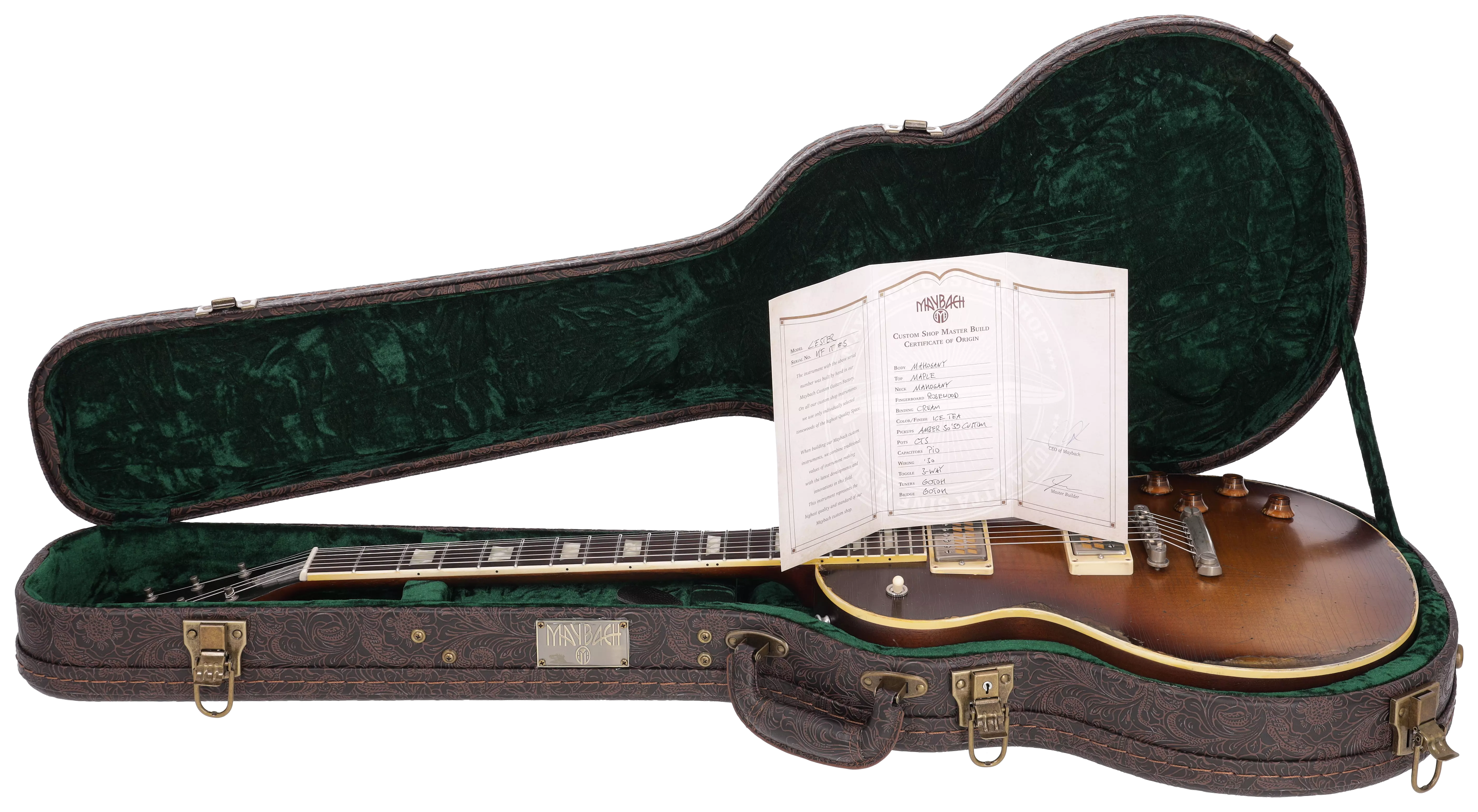 Maybach Lester True Spec Masterbuilt Ice Tea Faded Aged #1 17