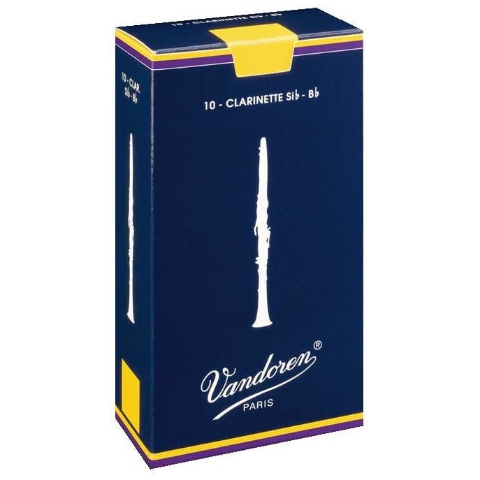 Image of Vandoren klarinetten blätter classic böhm stärke 1 10000148 0