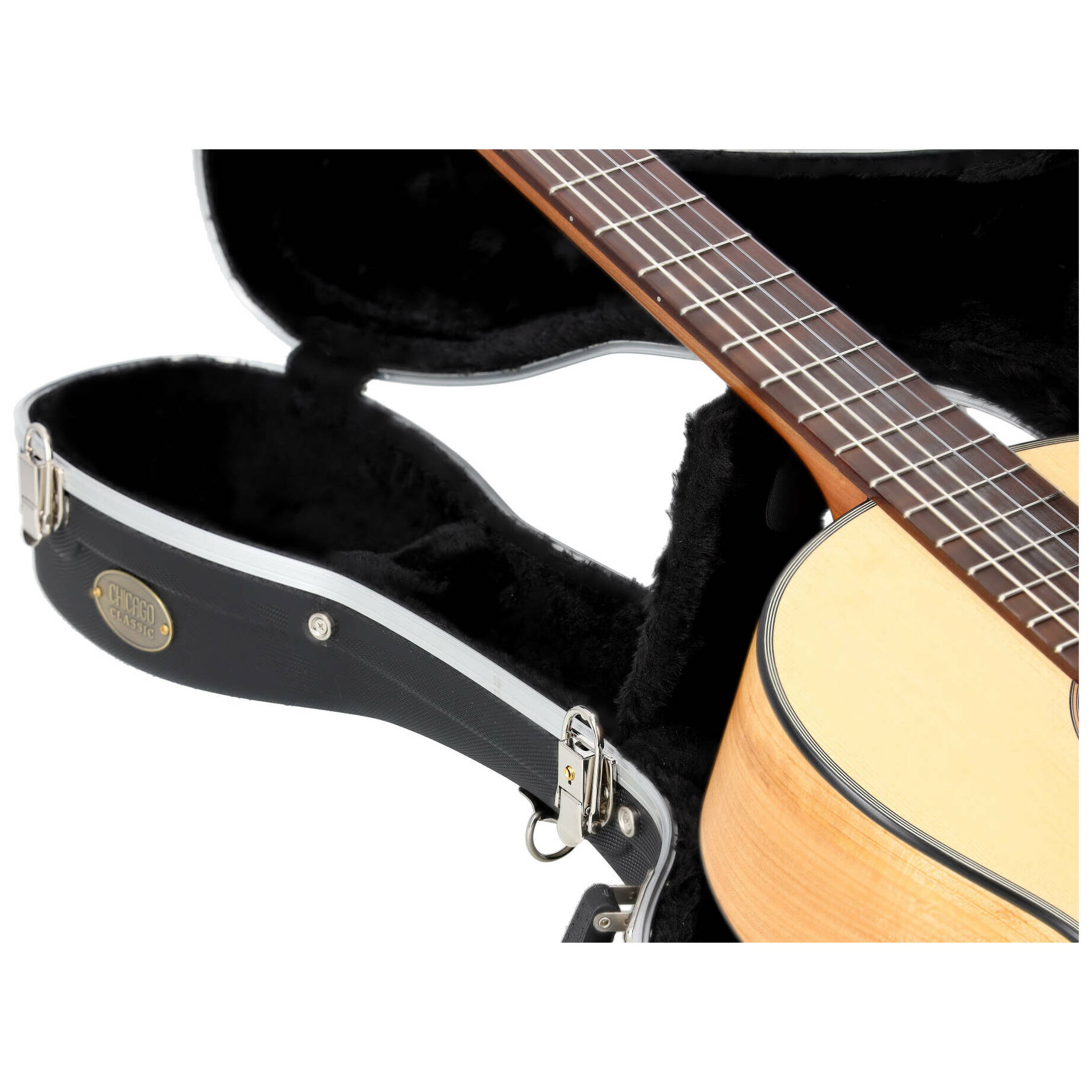 Chicago Classic Konzertgitarren ABS Koffer Deluxe 9