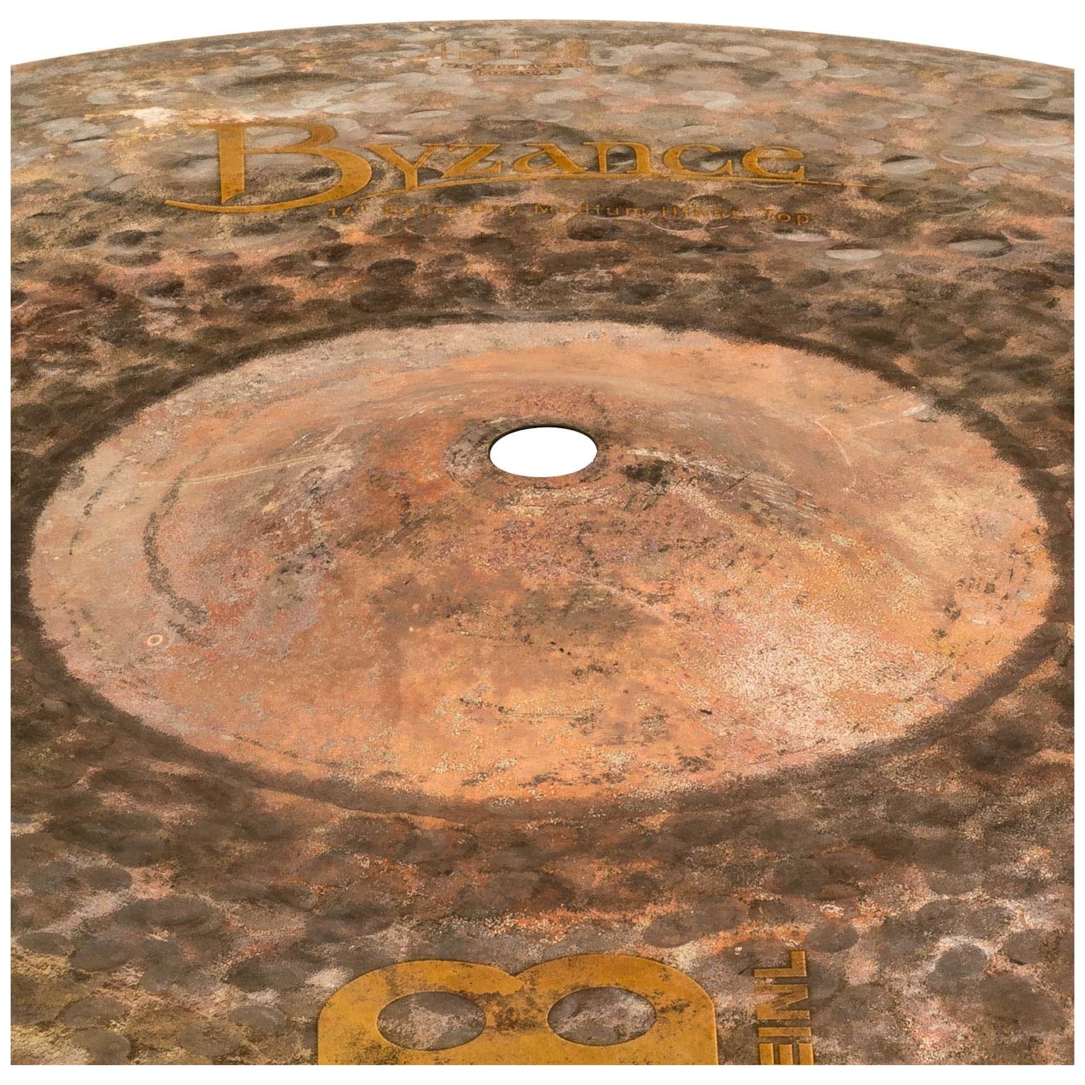 Image of Meinl cymbals b14edmh  14 byzance extra dry medium hihat 10014146 3