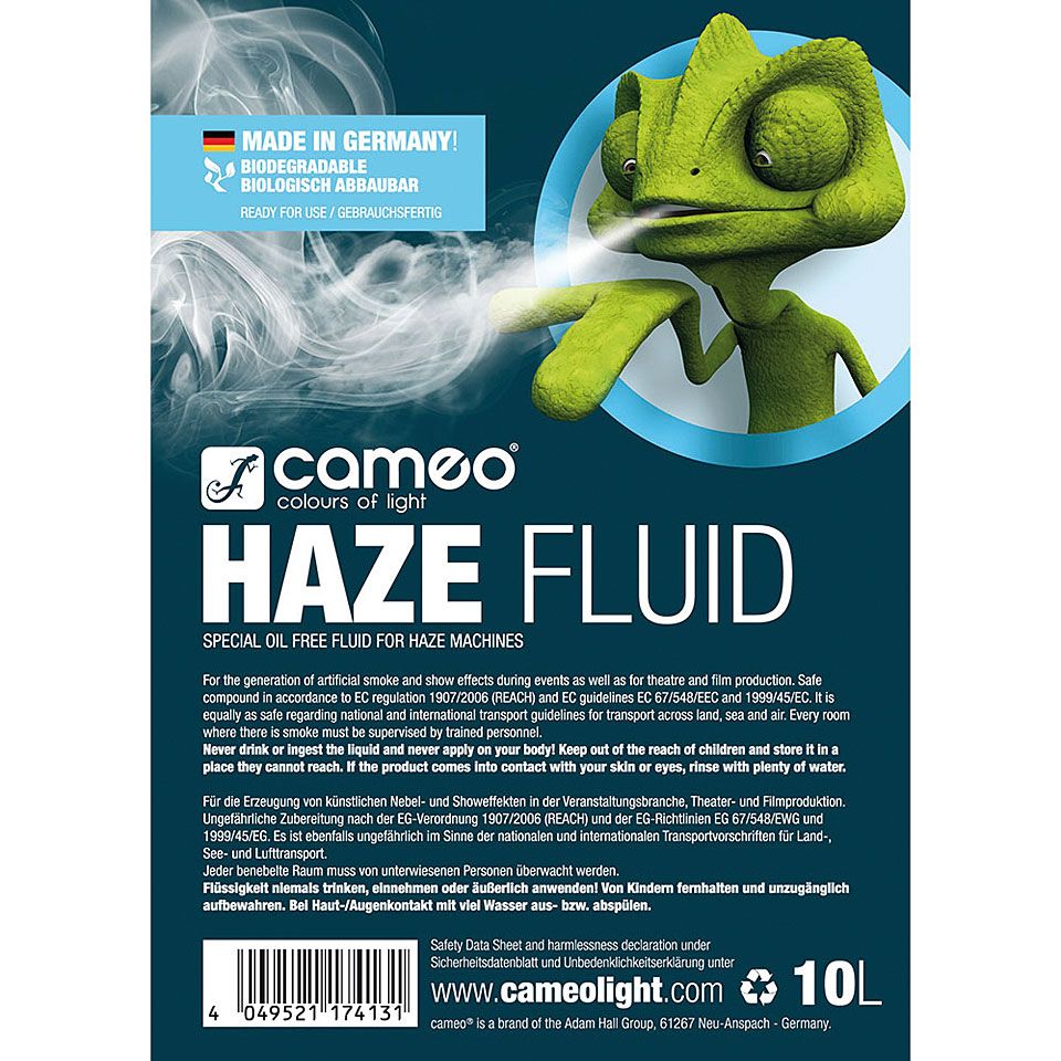 Cameo Haze Fluid 10L 1