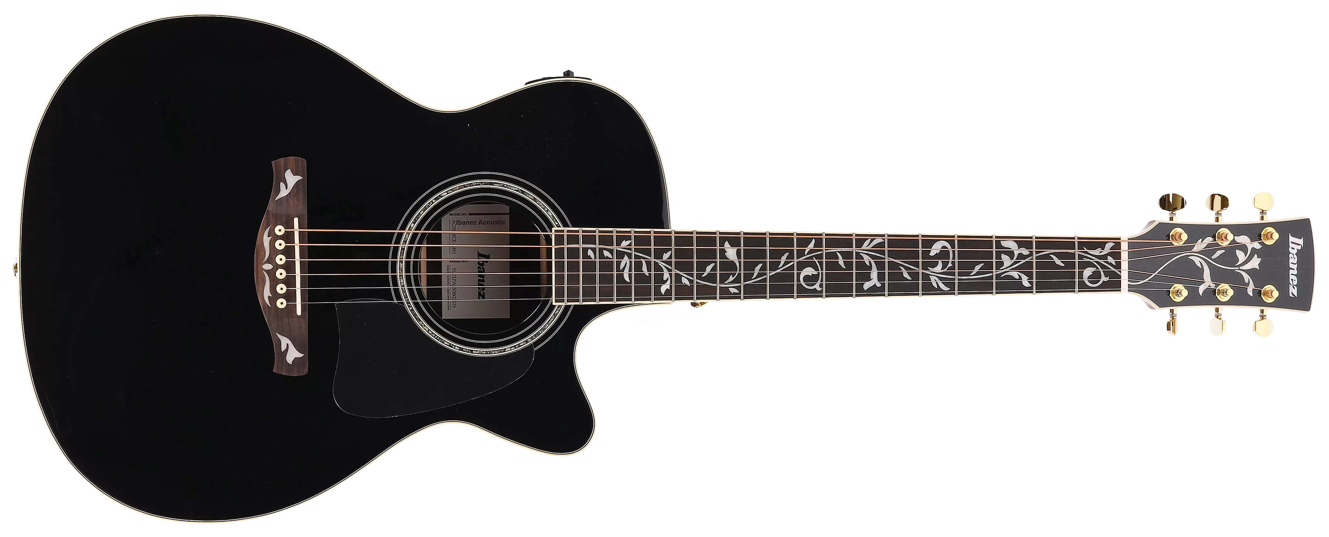 Ibanez AC391RCE-BKH Black High Gloss 1