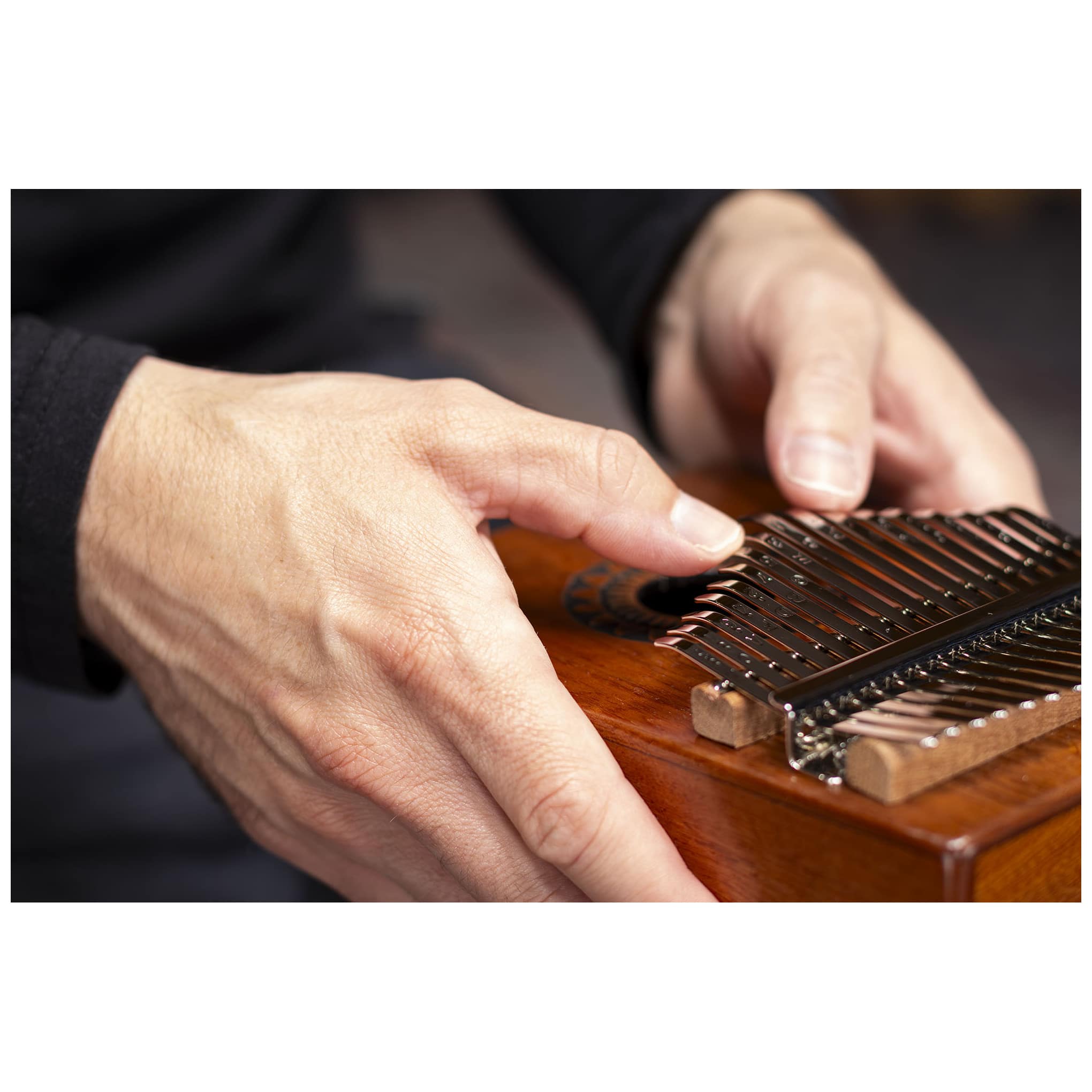 Meinl Percussion KA17SU - Sound Hole Designer Kalimba, Sun 11