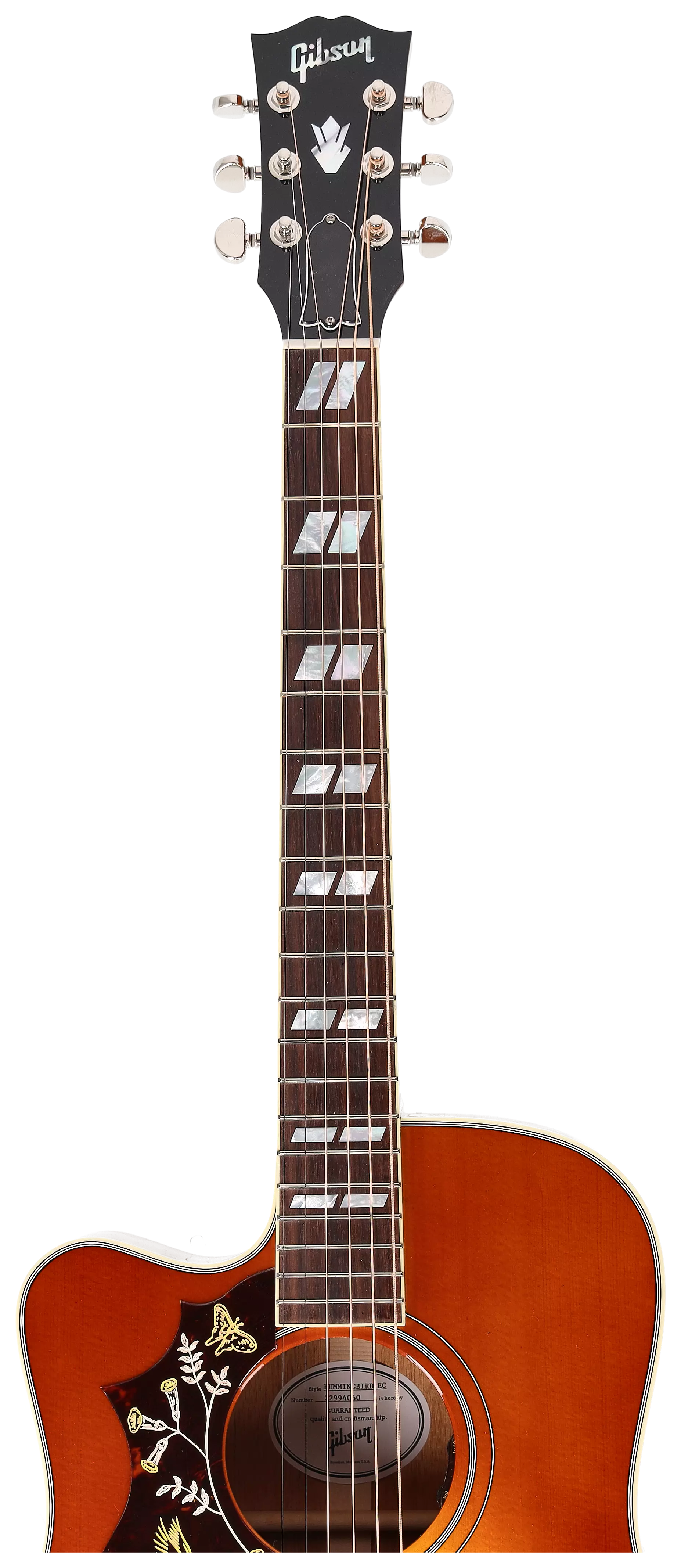 Gibson Hummingbird Standard EC Heritage Cherry SB LH 11