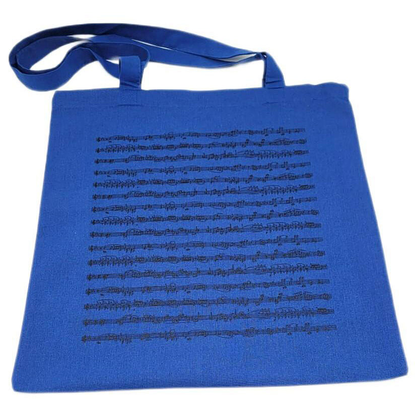 Musikboutique Kübler Bag - Sheetmusic, blue