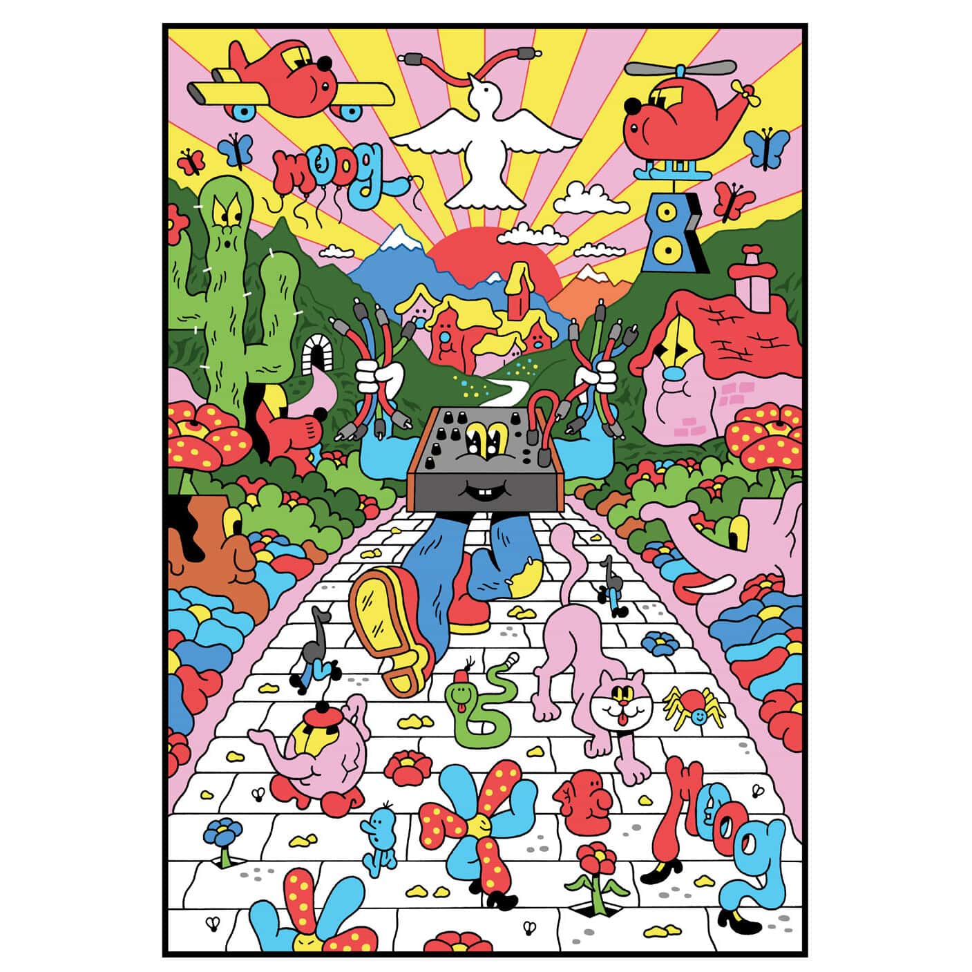 Moog Kyle Platts Poster