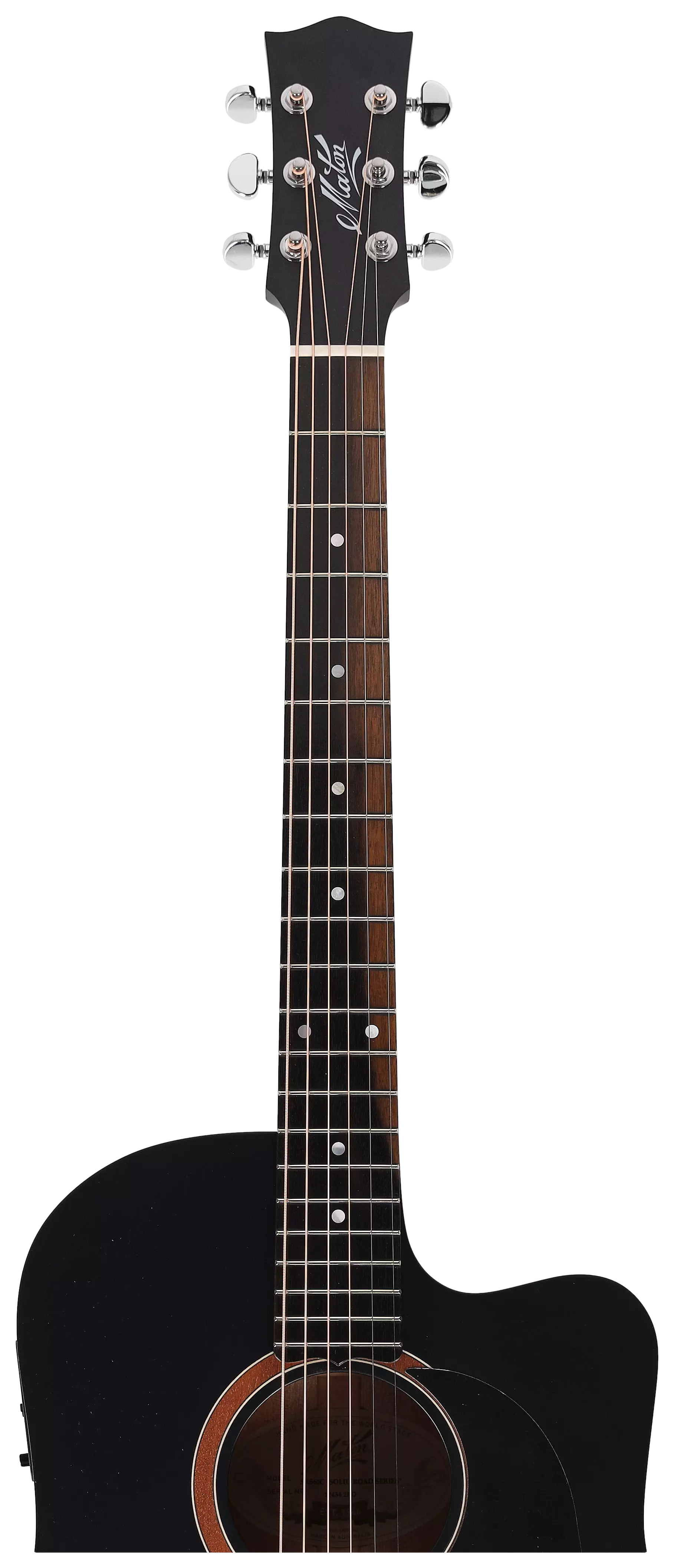 Maton Limited Edition SRS60C Satin Solid Black #12434 9