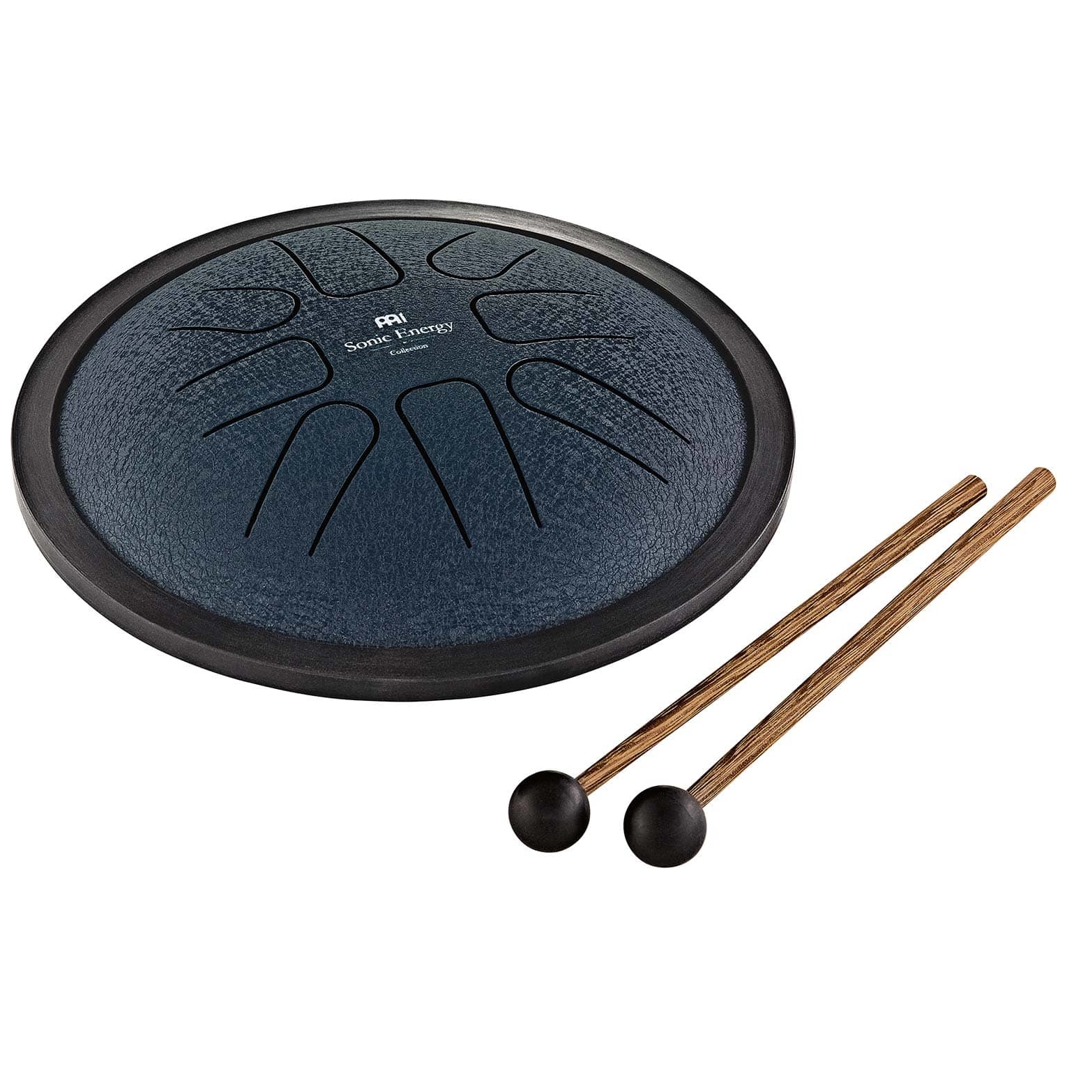 Meinl Sonic Energy - Meinl Sonic Energy SSTD2NB Small Steel Tongue Drum, Marineblau, G Mol l 8 Töne, 7 18 cm Durchmesser