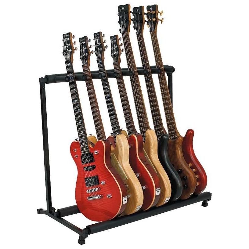 Image of Rockstand rs 20882 b 1 fp mehrfachgitarrenständer flat pack für 7 instrumente 10016181 0