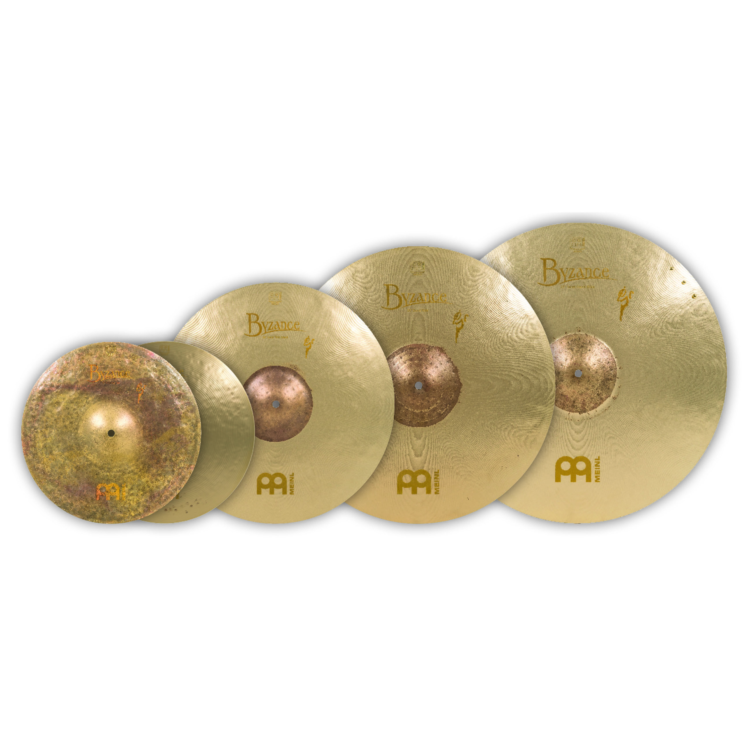 Meinl Cymbals A-CS3 - Byzance Artist's Choice Cymbal Set: Benny Greb 1