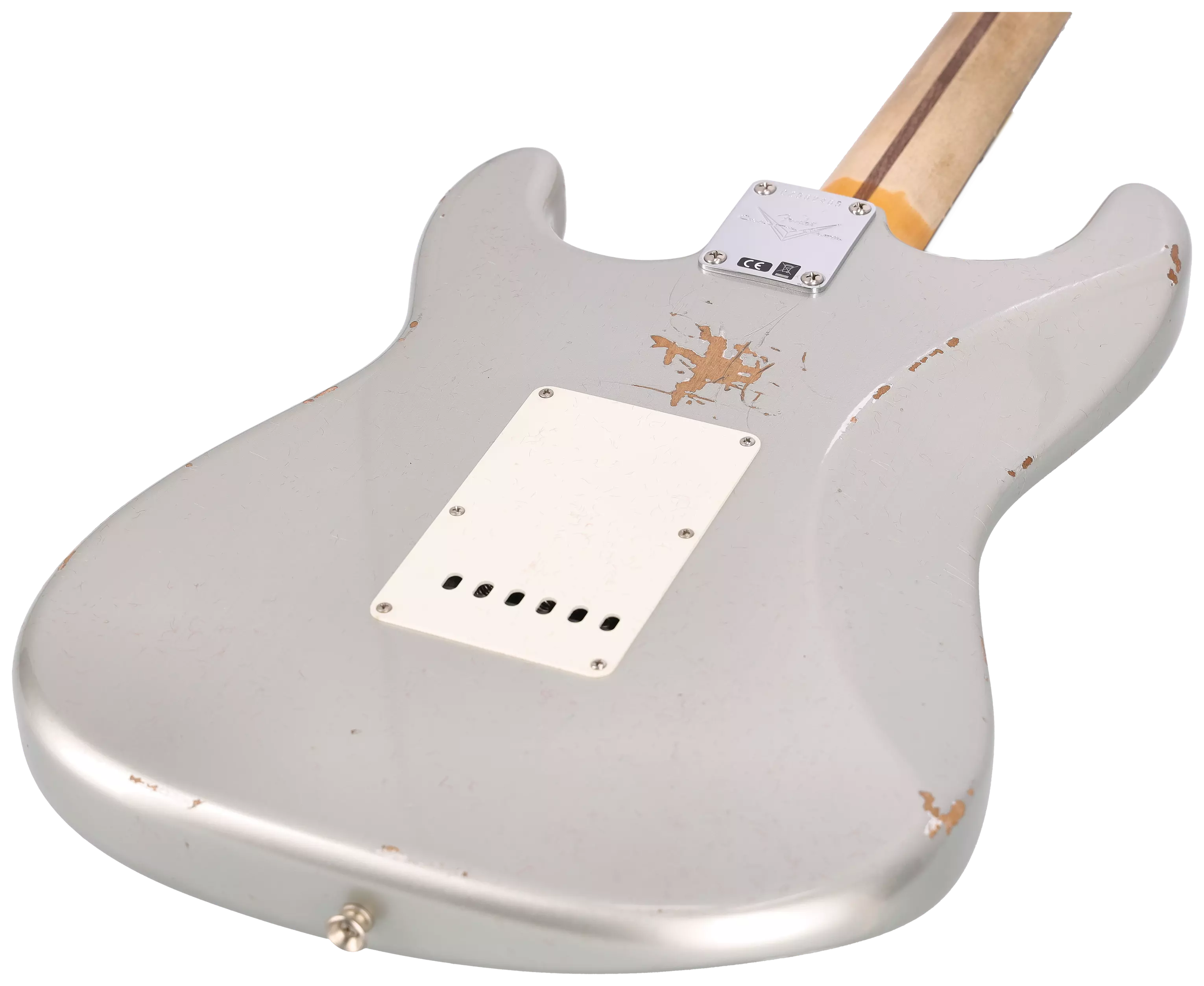 Fender Custom Shop 1963 Stratocaster Relic Aged Inca Silver Metallic #1 8