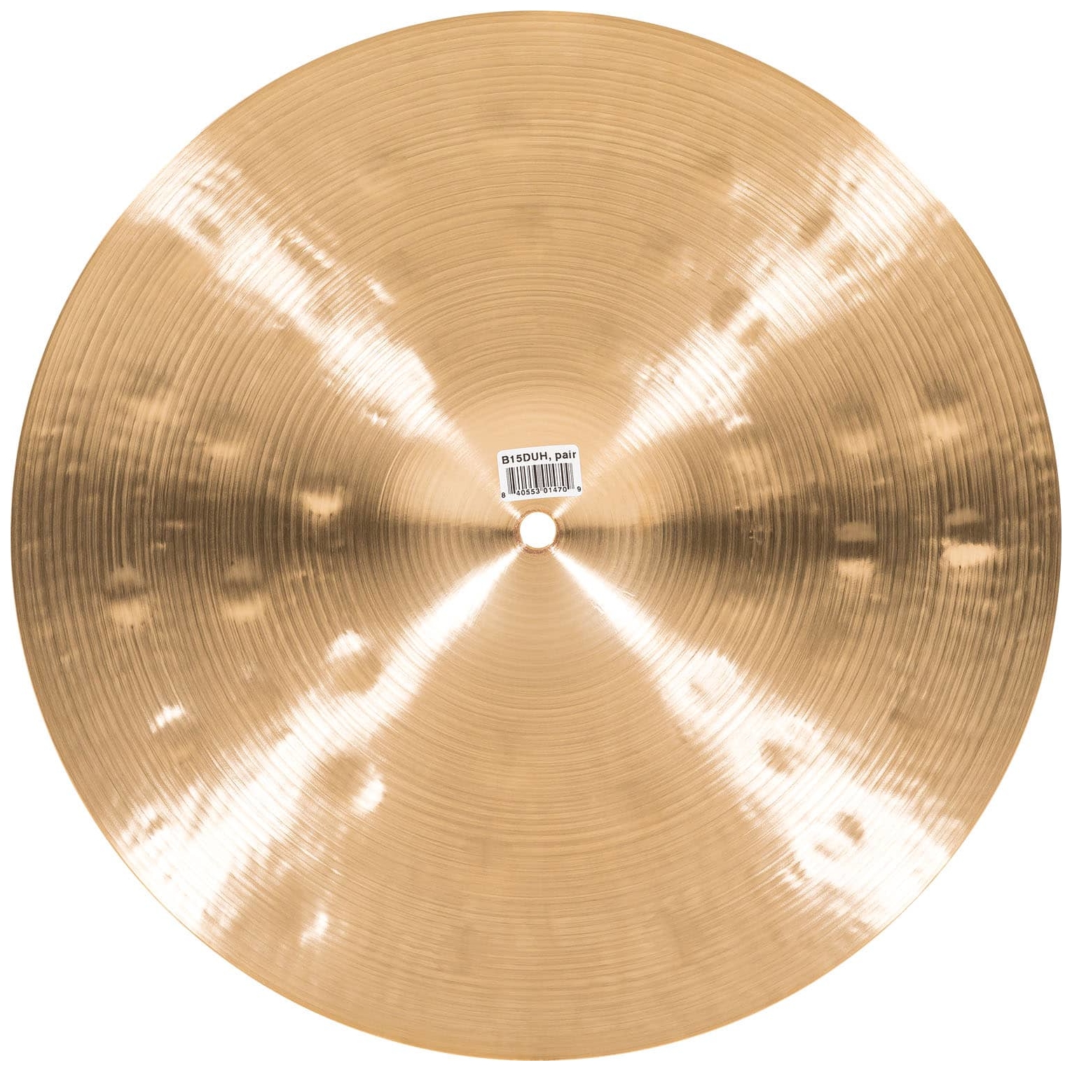 Meinl Cymbals - Meinl Cymbals B15DUH - 15 Byzance Dual Hihat - 7