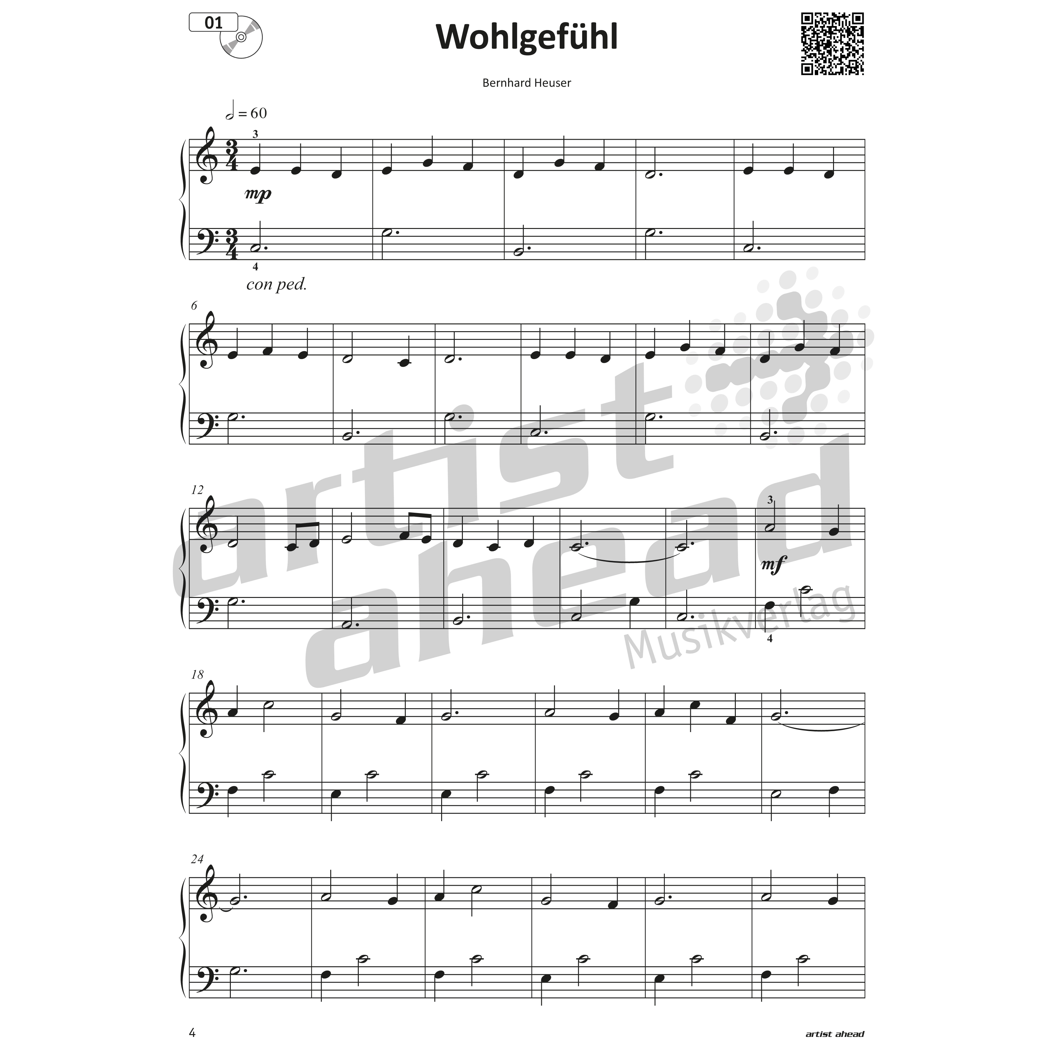 Artist Ahead Zauberhafte Melodien für Klavier 3