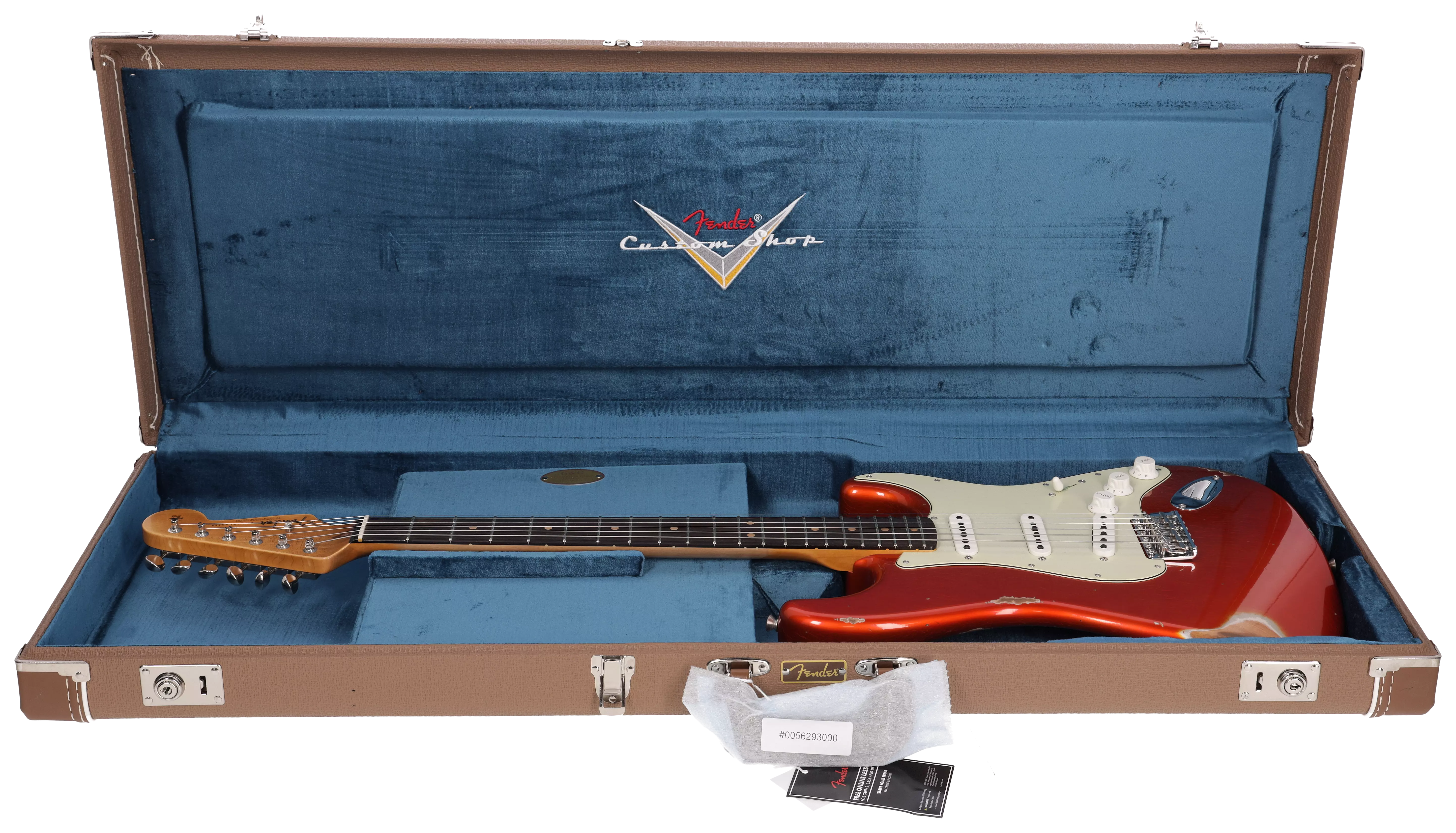 Fender Custom Shop 1963 Stratocaster Relic Aged Candy Tangerine Metallic #1 18