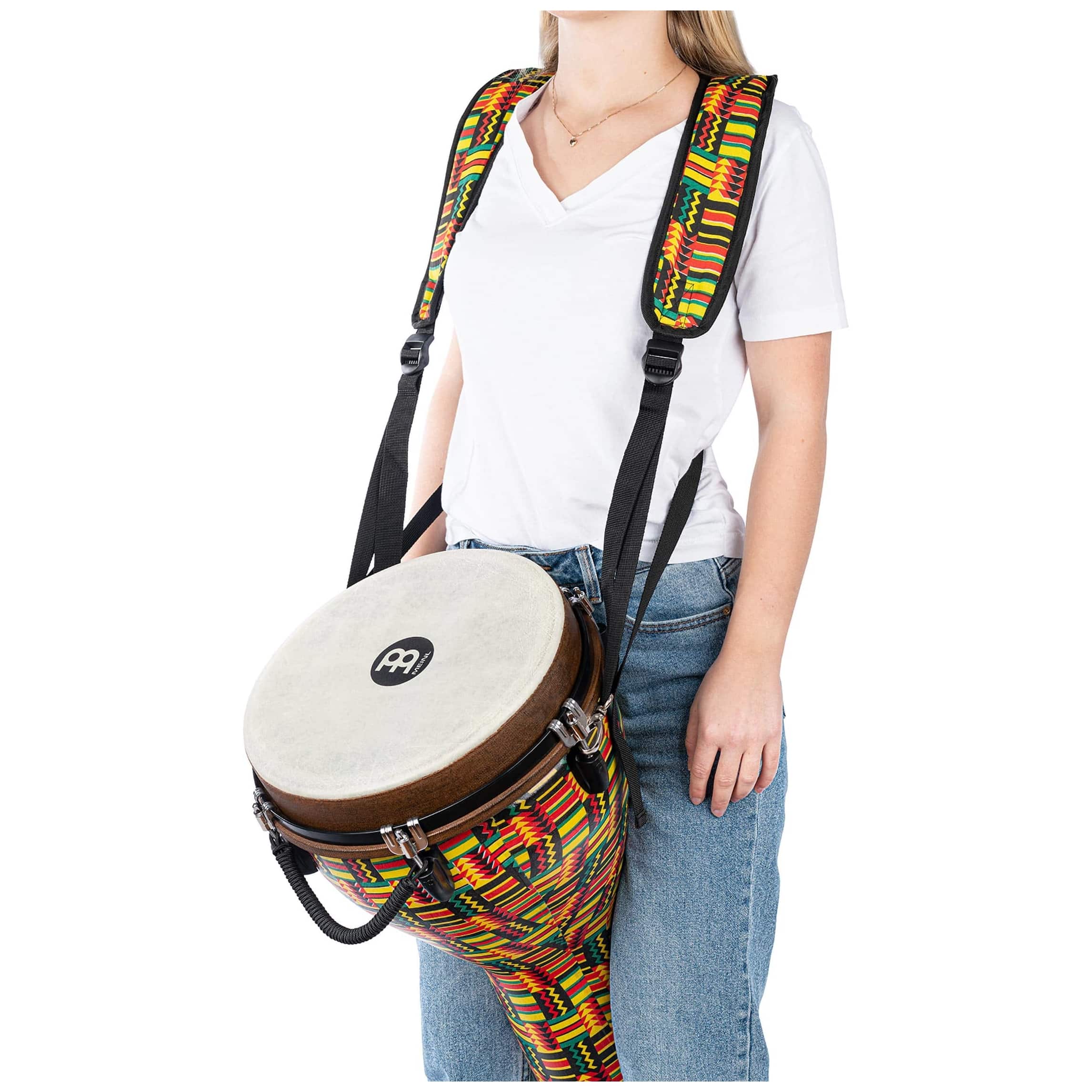 Meinl Percussion - Meinl Percussion MDJS1SI Designer Djembe Strap, Simbra - 2