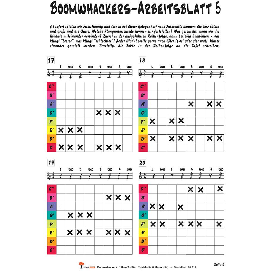  Boomwhackers How to Start 2 3