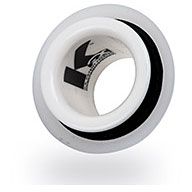  1" White Tom Port