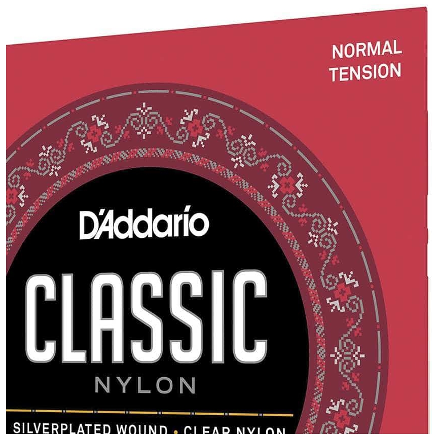 D’Addario - D’Addario EJ27N 3 4 - Student Classical Nylon - Normal Tension 029-044 - 4