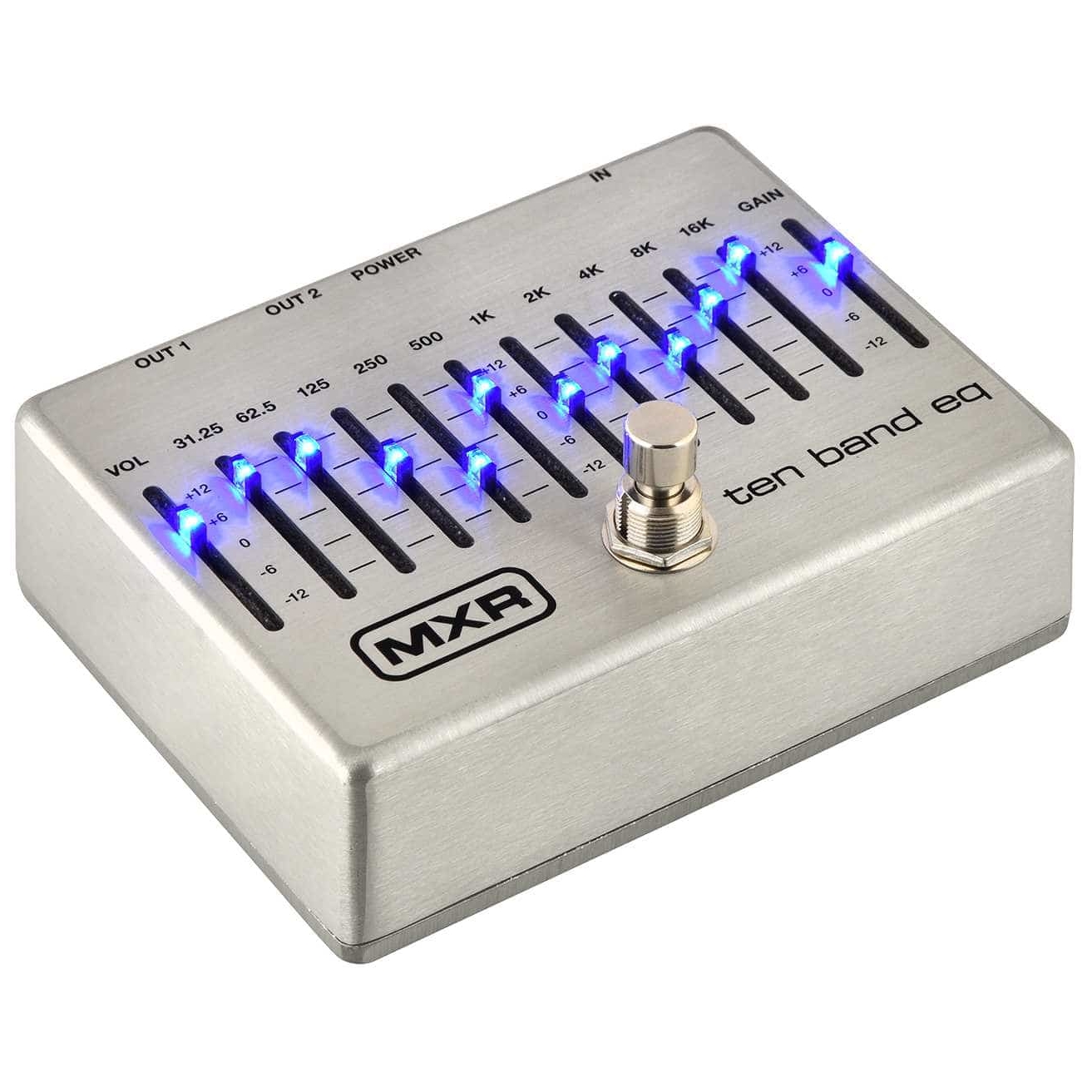 MXR - MXR M108 10-Band Graphic EQ Silver