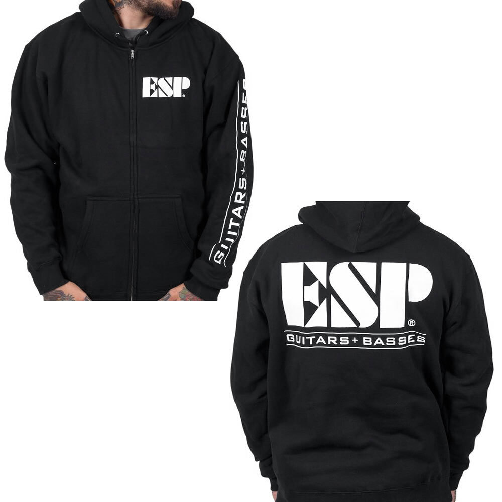 ESP Logo Zip Hoodie BLK 2XL ESP 1