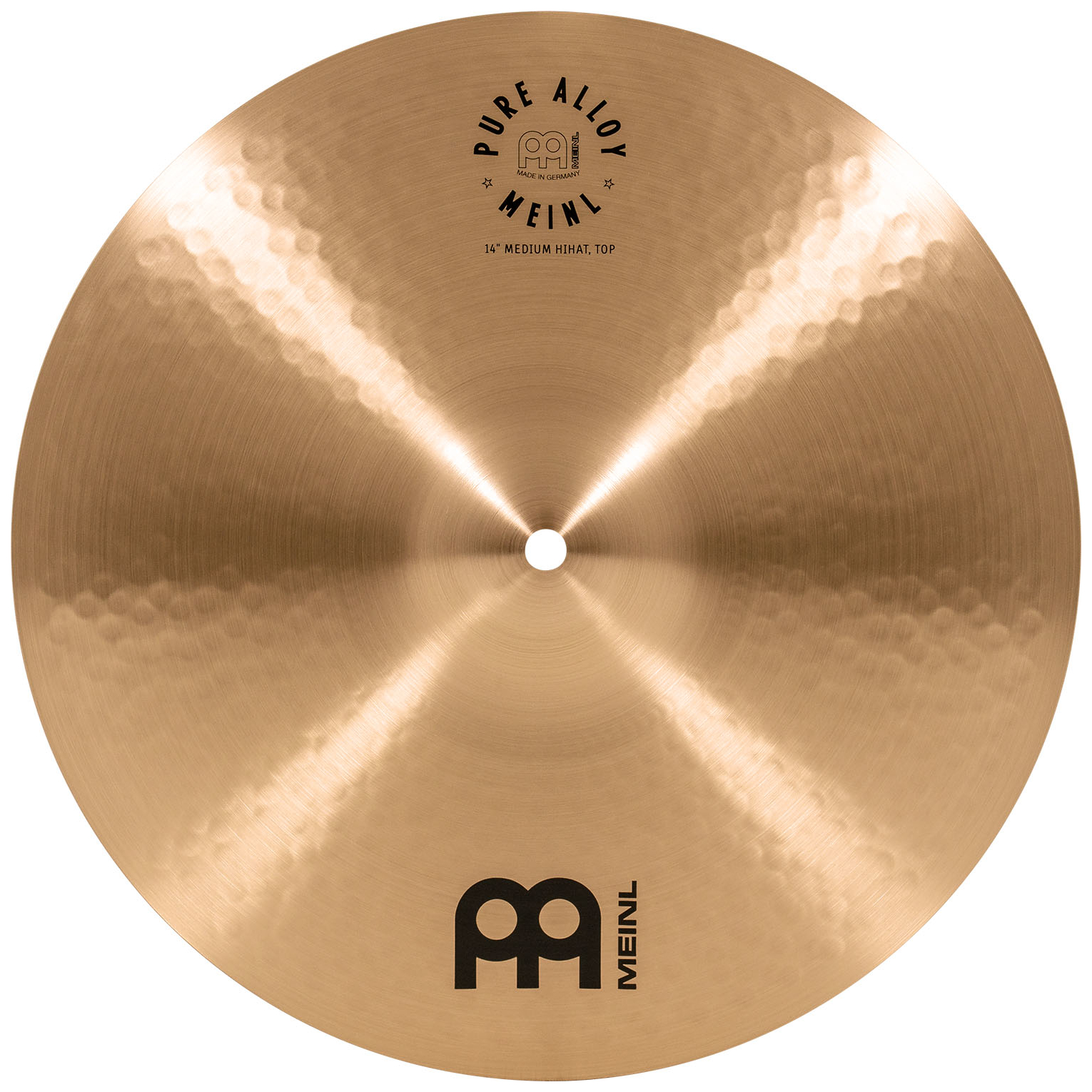 Meinl Cymbals - Meinl Cymbals PA14MH - 14 Pure Alloy Medium Hihat - 4