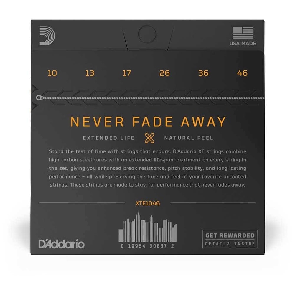 D’Addario - D’Addario XTE1046 - XT Electric Nickel Plated Steel 010-046 - 2