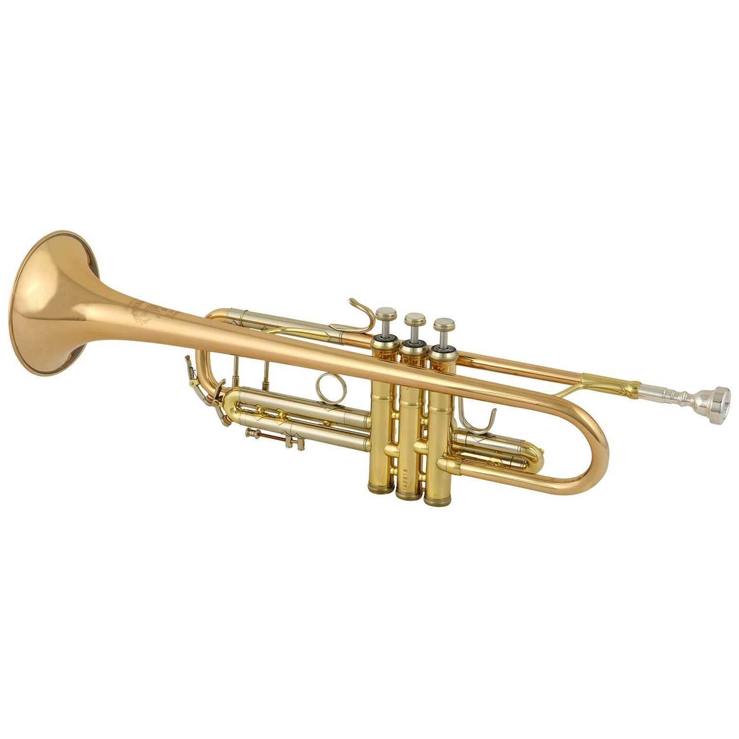 B S - B S 3137G-L Challenger I Trompete Goldmessing - 1
