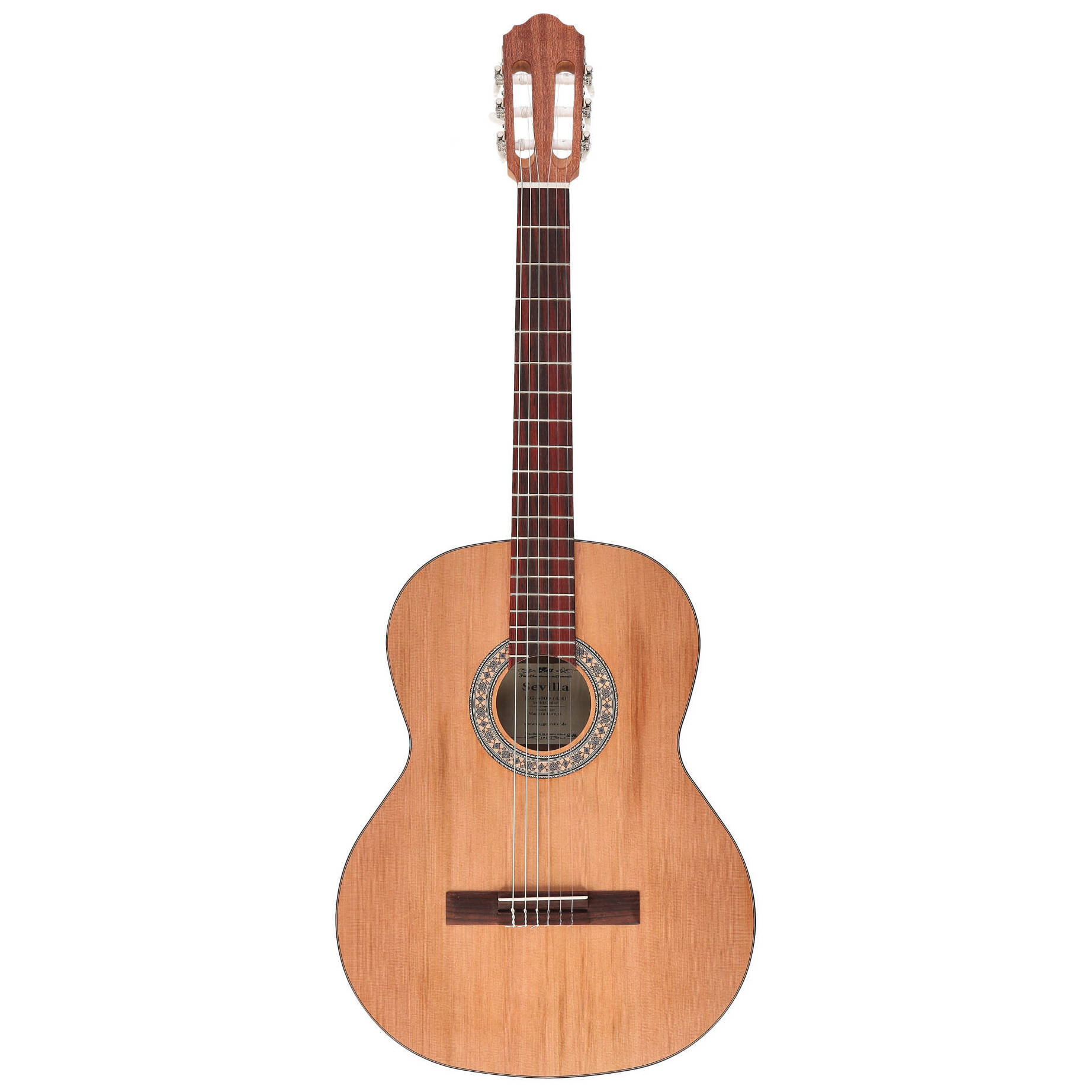  Konzertgitarre Sevilla KG 6000 4/4 mit Soundport offenporig