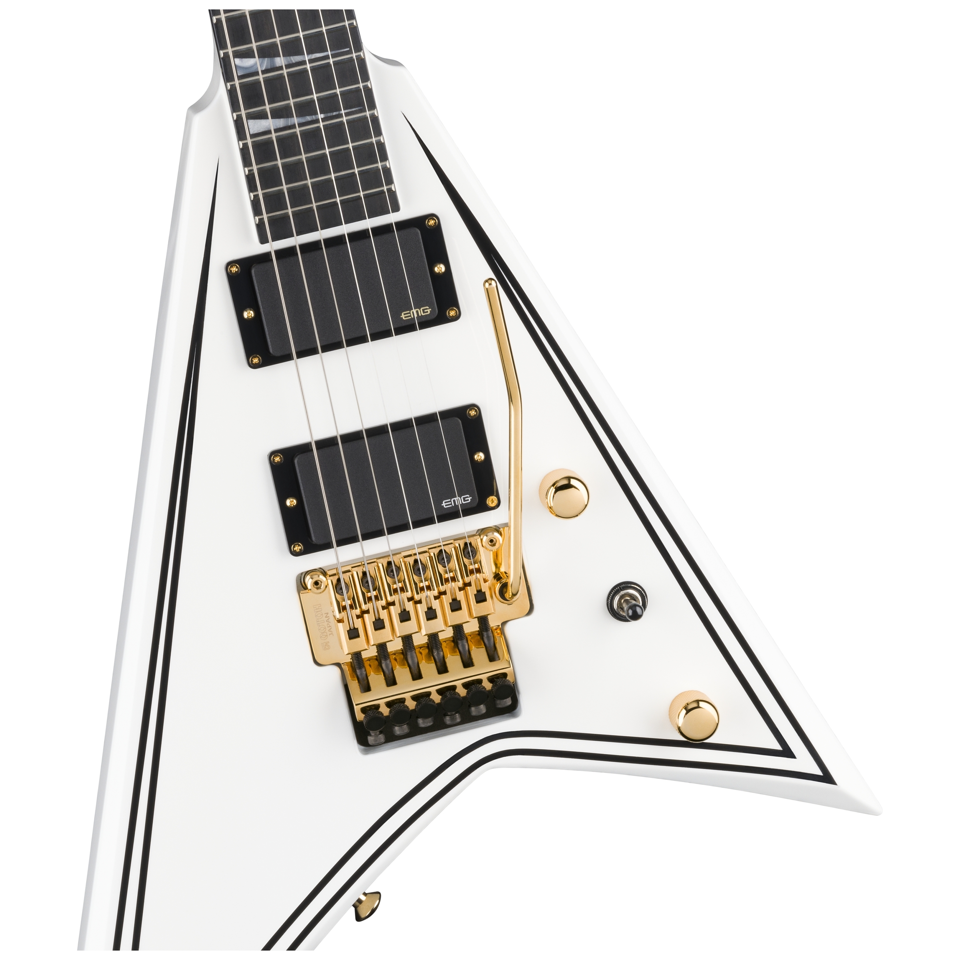 Jackson MJ Series Rhoads RR24MG WHT BLK 4