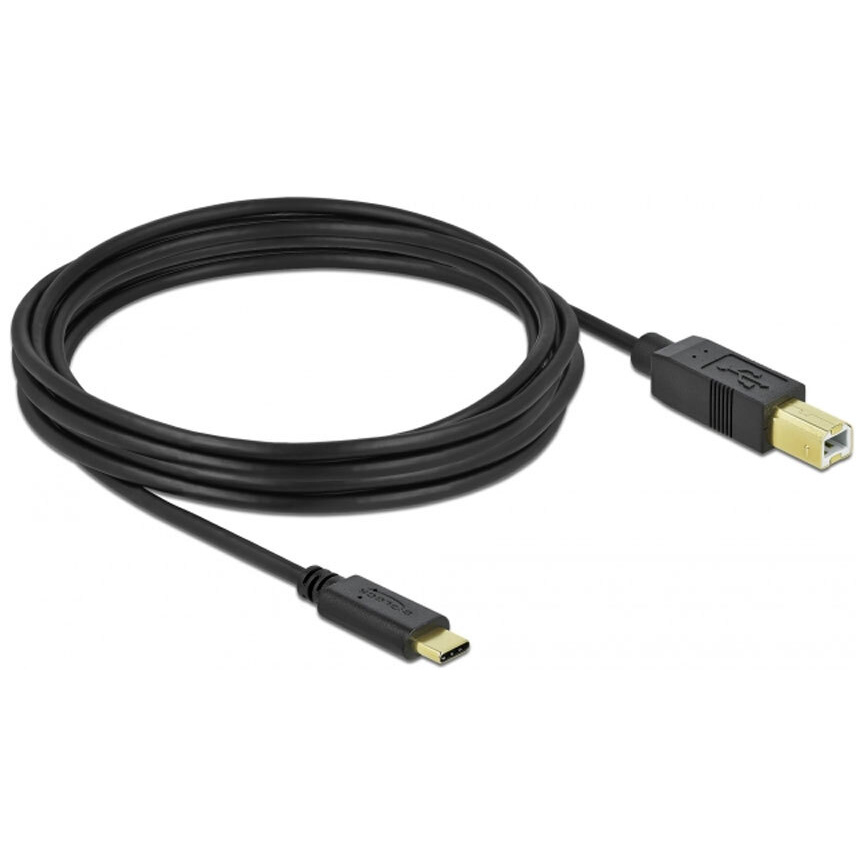 Delock USB 2.0 Cable Type-C to Type-B 4m