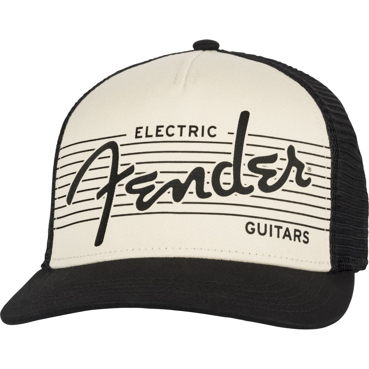 Fender Electric Hat Black/Cream One Size