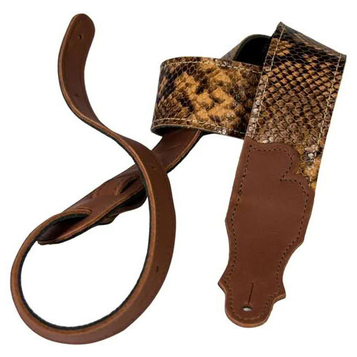  Snake Skin Glove Cognac, 2``
