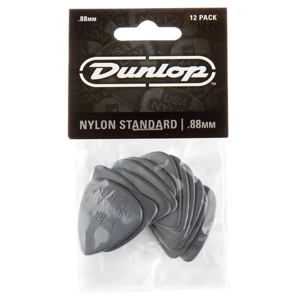 Image of Dunlop pick nylon standard 0.88  players pack 10016942 3