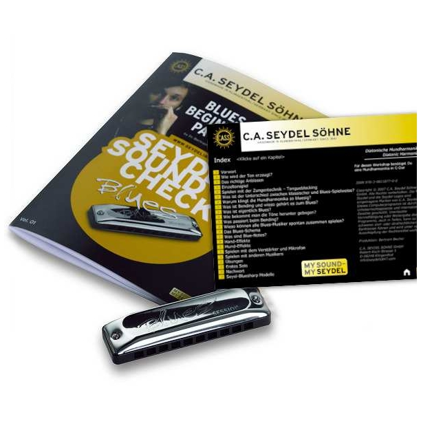 Seydel - Seydel Blues Session Beginner Pack C-Dur Mundharmonika