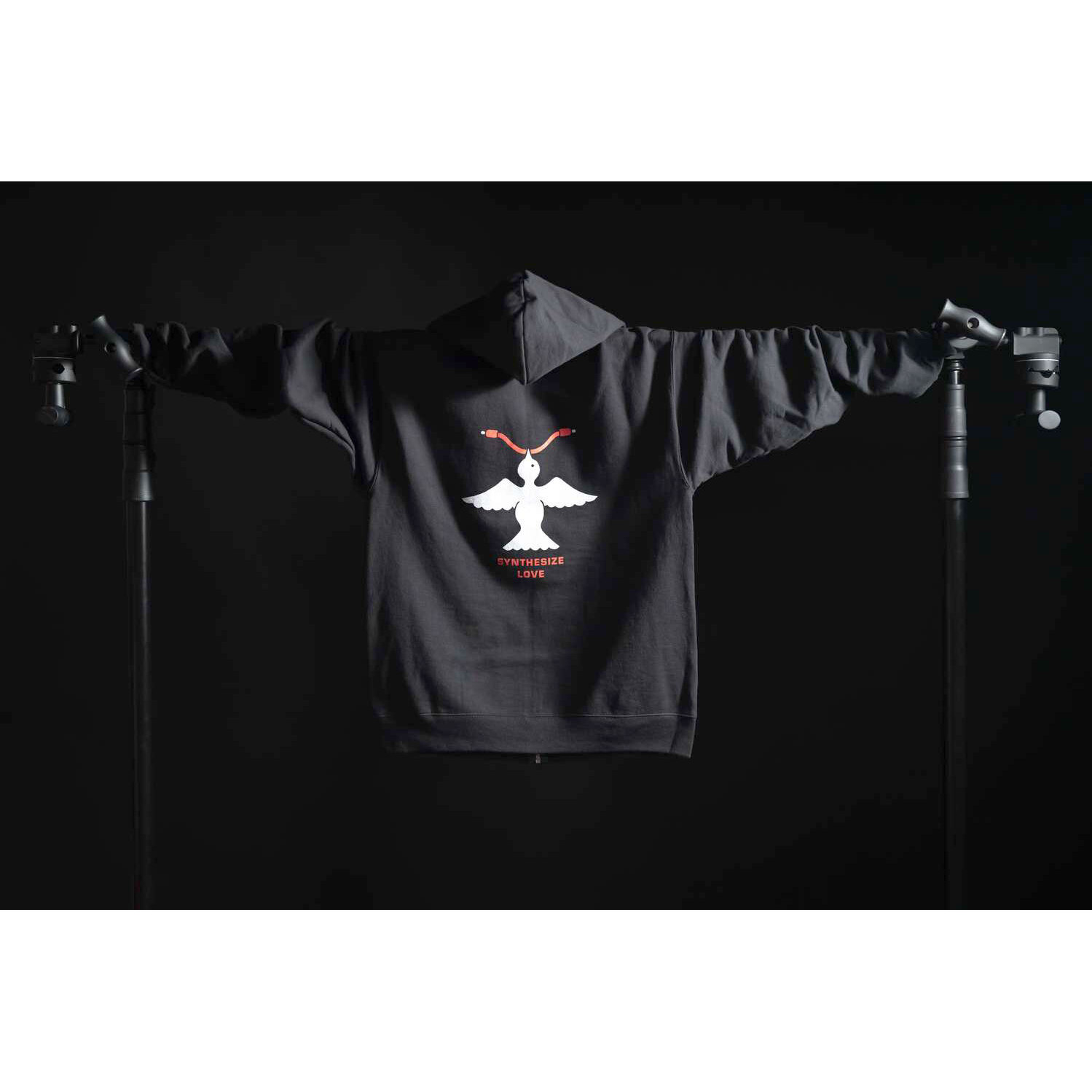 Moog Synthesize Love Zip Hoodie XXL 3