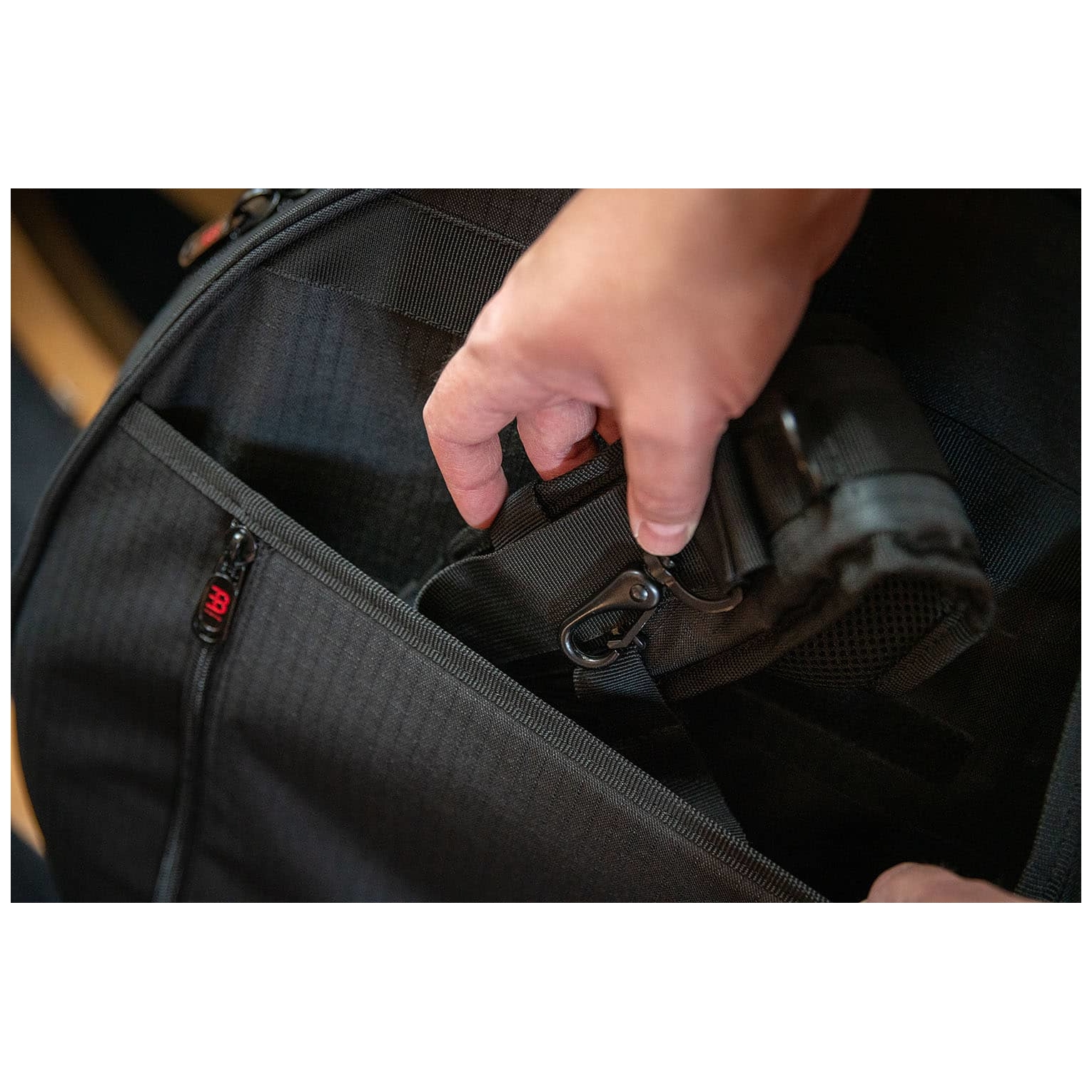 Meinl Cymbals - Meinl Cymbals MCB22CR 22 Carbon Ripstop Cymbal Bag - 10