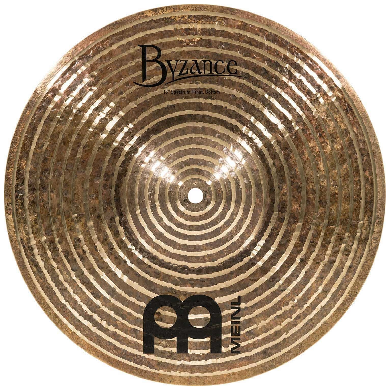 Meinl Cymbals - Meinl Cymbals B13SH - 13 Byzance Dark Spectrum Hihat - 7