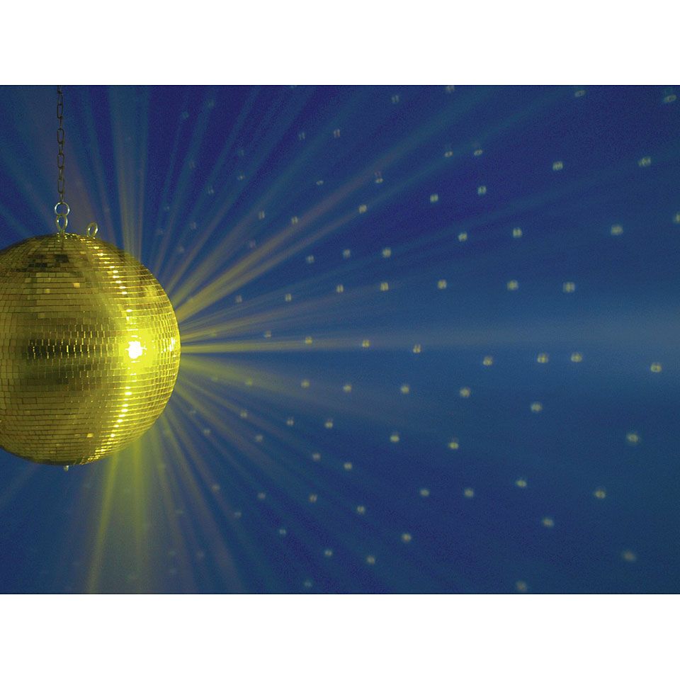Eurolite Mirrorball 40cm gold 1