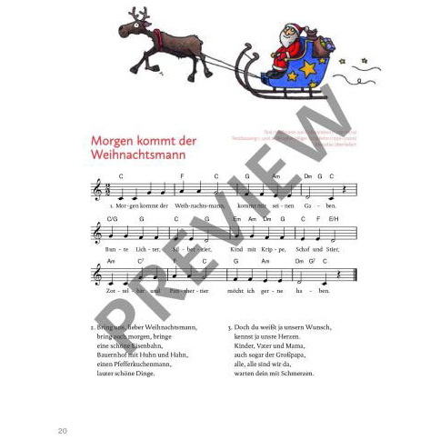 Schott Das Weihnachtsliederbuch 1