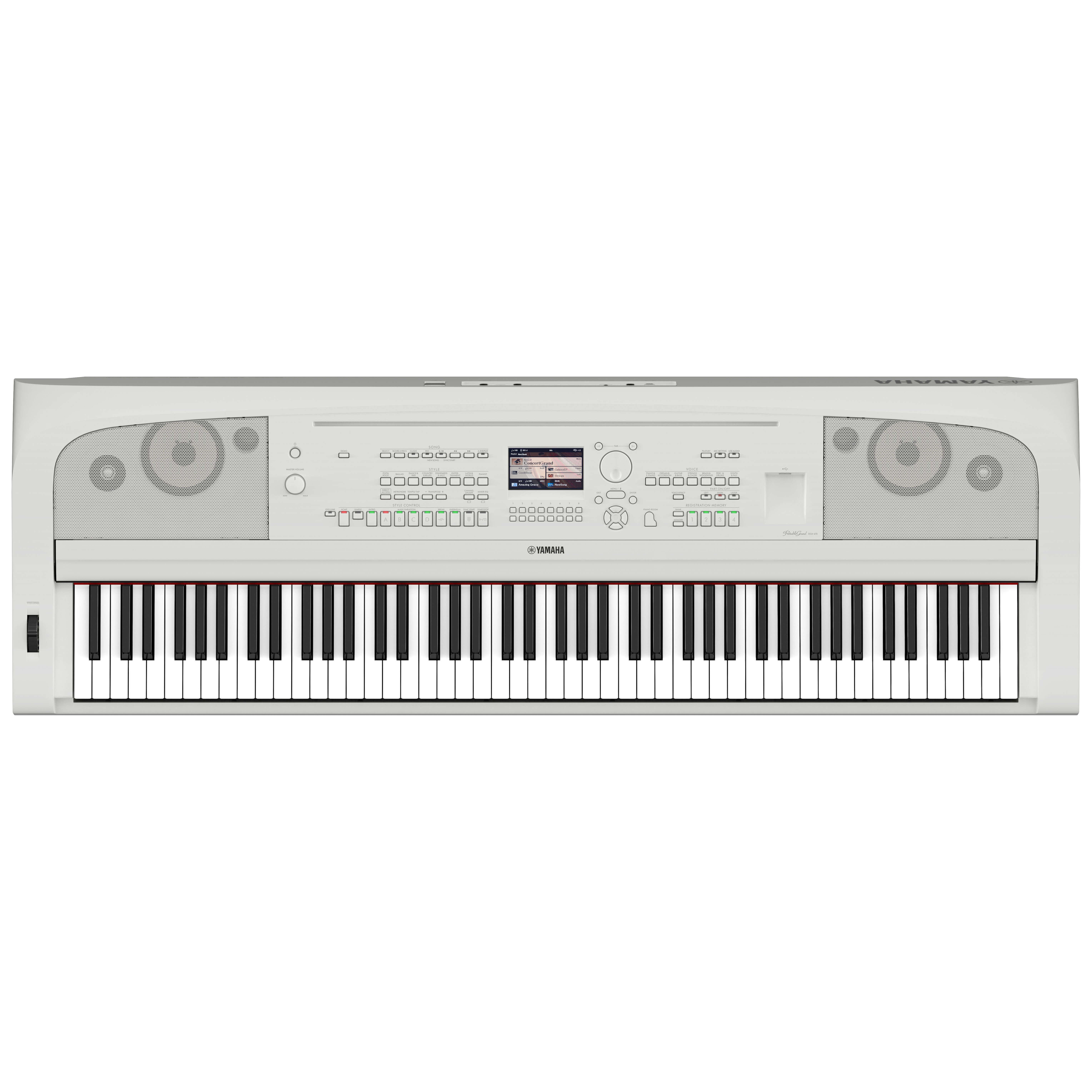 Yamaha - Yamaha DGX-670 WH - 1
