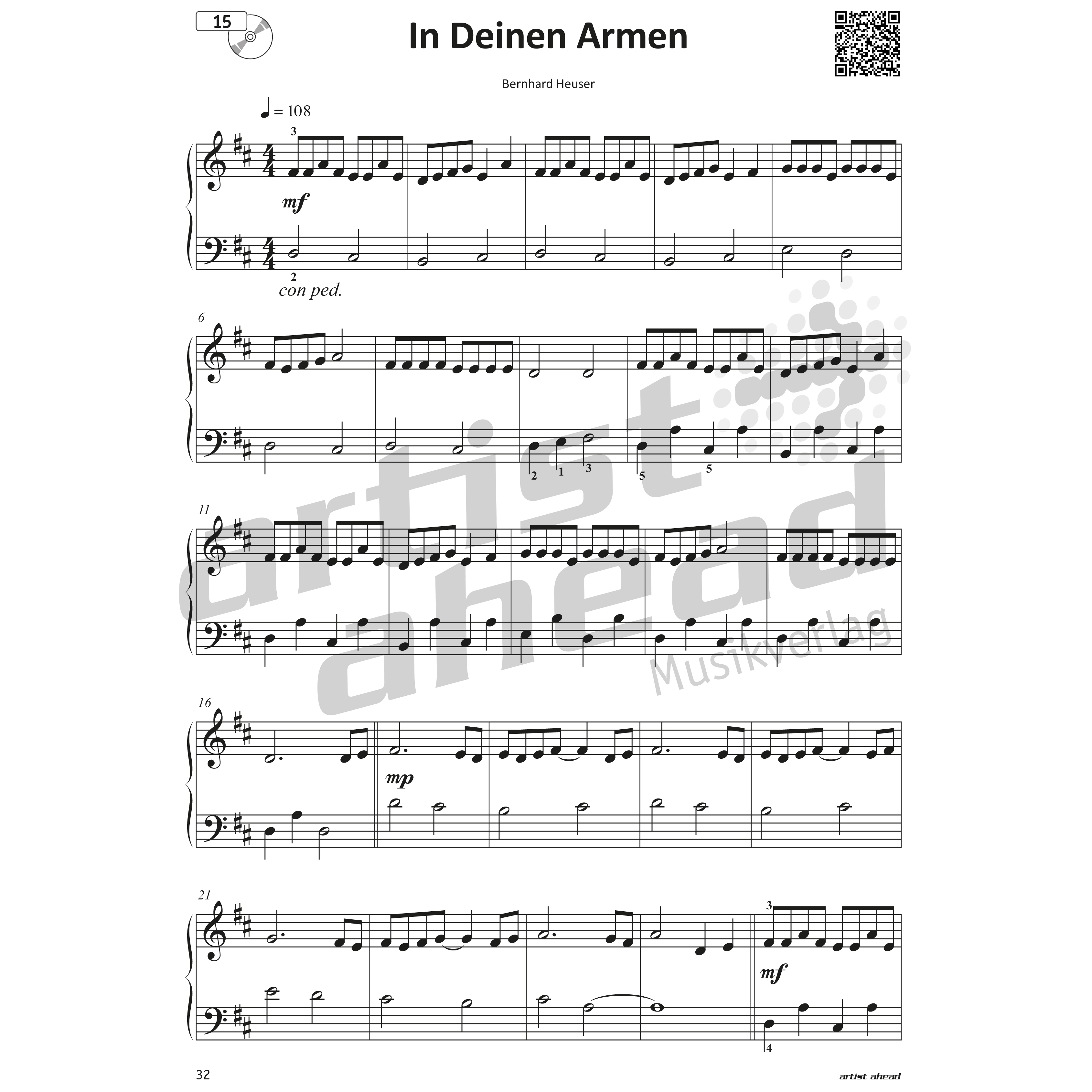 Artist Ahead Zauberhafte Melodien für Klavier 7